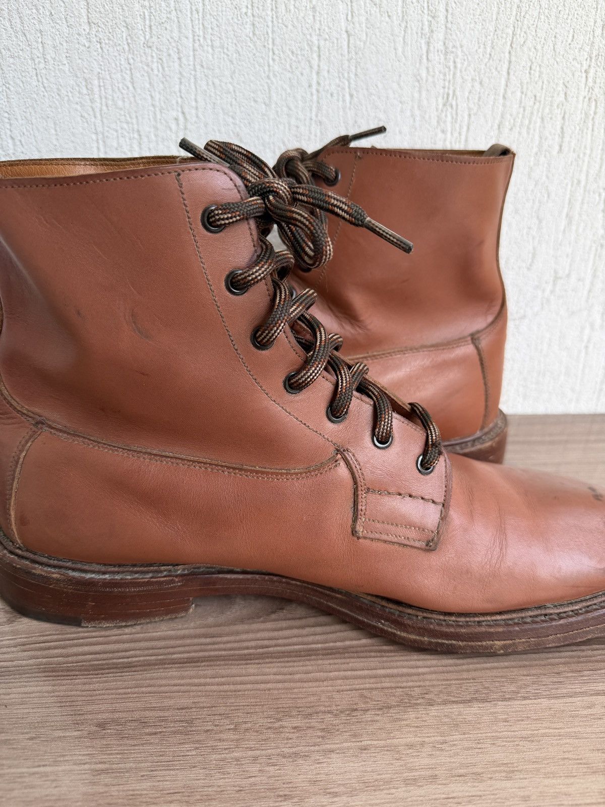 Evan Kinori × Tricker's burford lace up boots Size US 13 / EU 46 - 14 Thumbnail