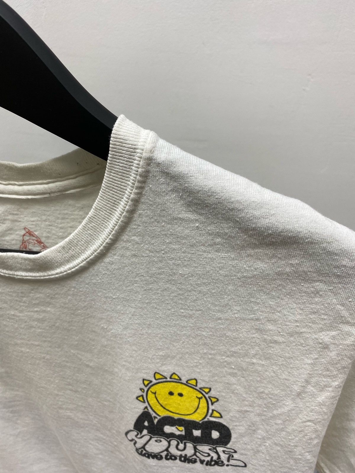 Gildan × Vintage AGCM ACID HOUSE SMILEY FACE RAVE TEE SHIRT Size US S / EU 44-46 / 1 - 10 Thumbnail