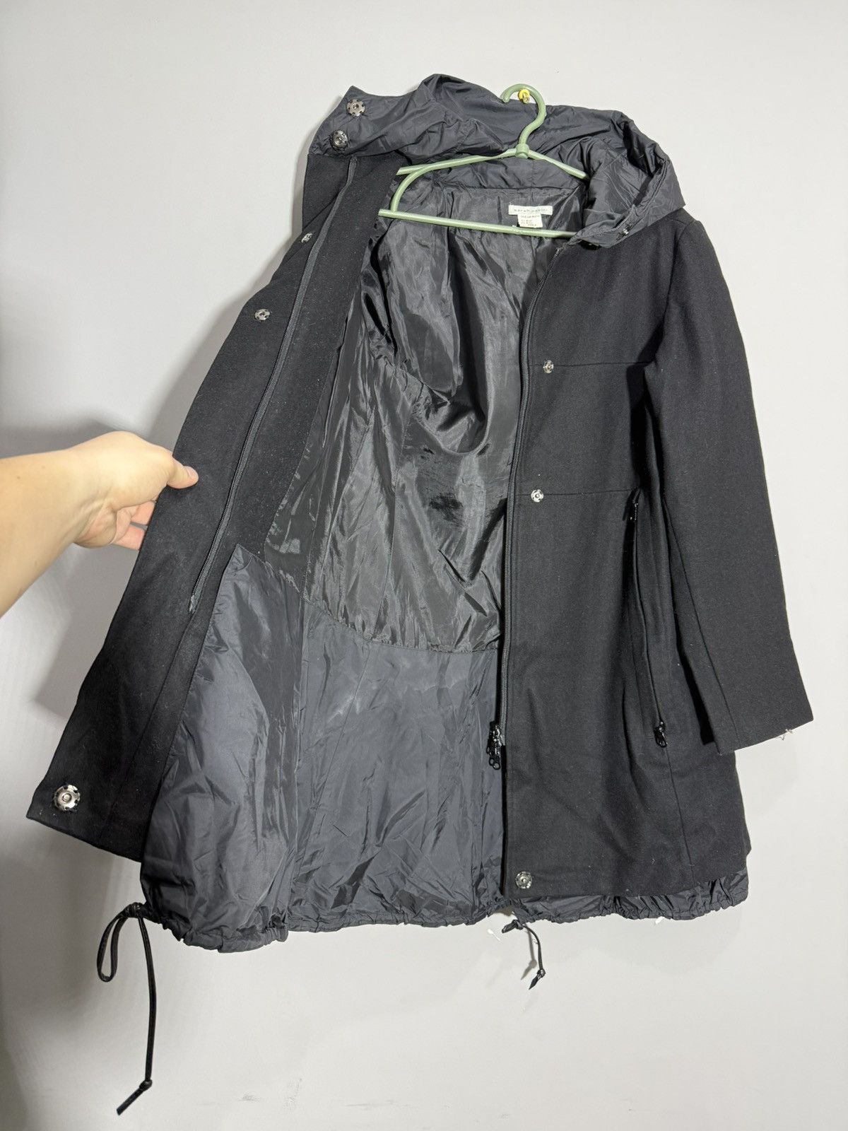 Sarah Pacini Sarah Pacini Wool Coat with nylon lining size 2 Size M / US 6-8 / IT 42-44 - 13 Thumbnail