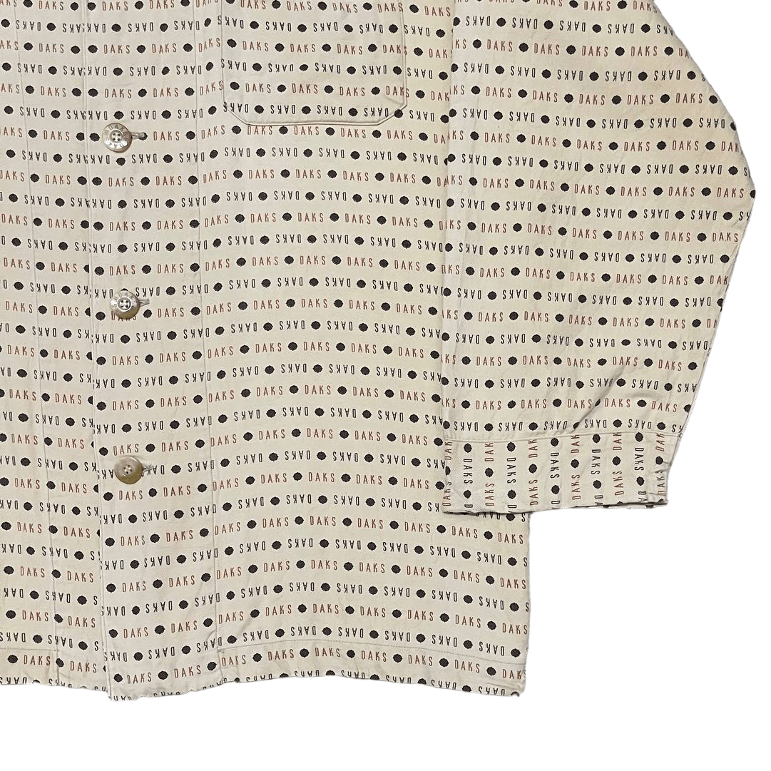 Vintage Daks London Monogram Shirts Button Ups