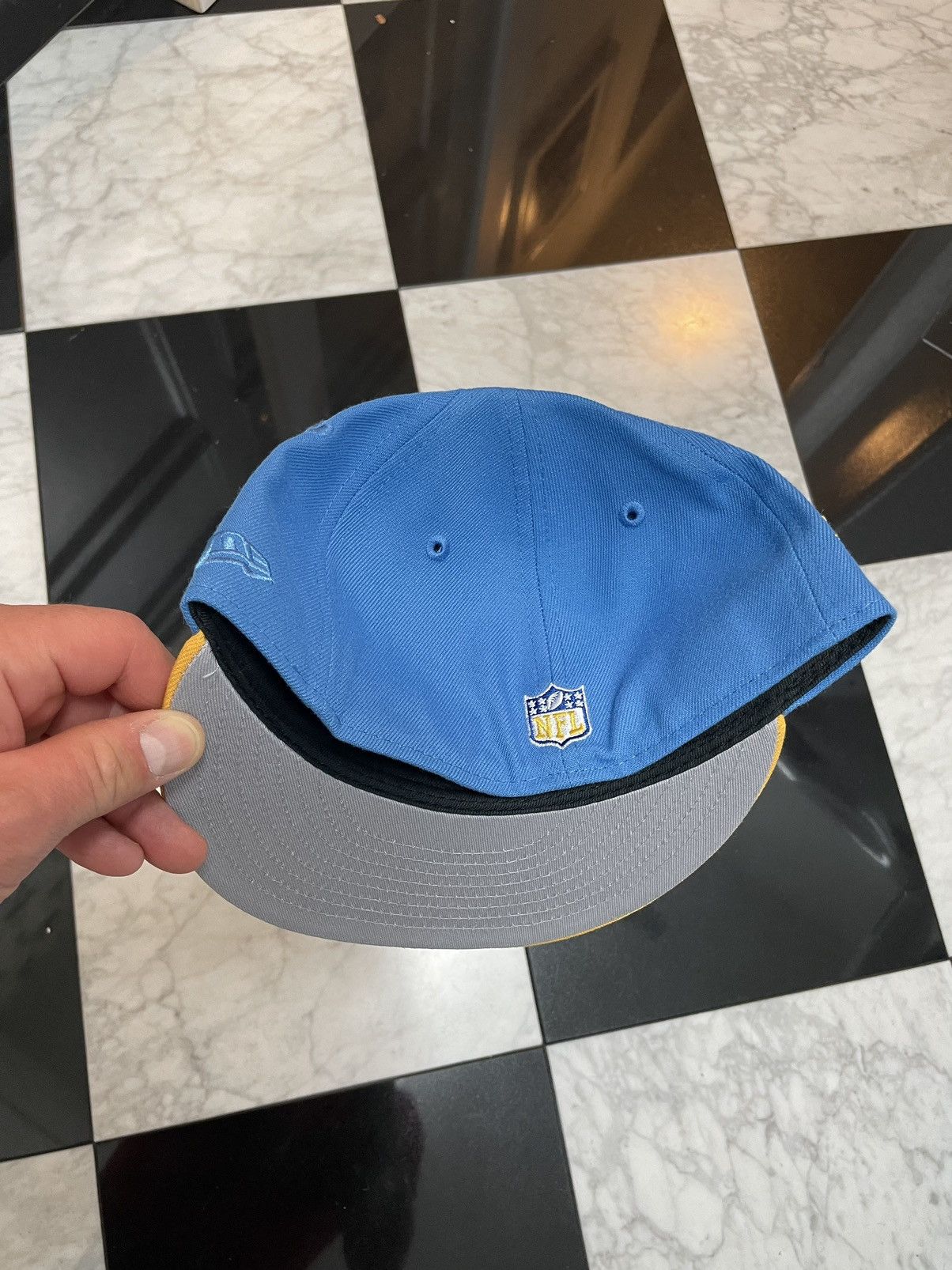 New Era 🔥 Exclusive Rams fitted hat size 7 Size ONE SIZE - 3 Thumbnail