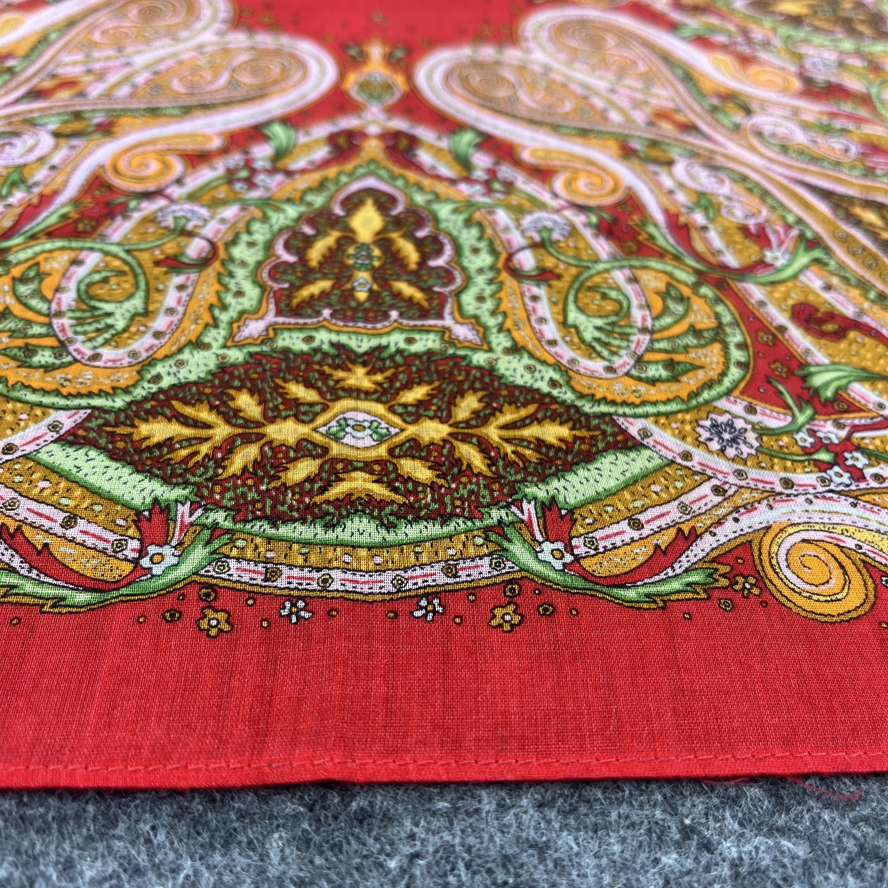 Kenzo × Vintage Kenzo Handkerchief / Bandana / Neckerchief B032 Size ONE SIZE - 6 Thumbnail