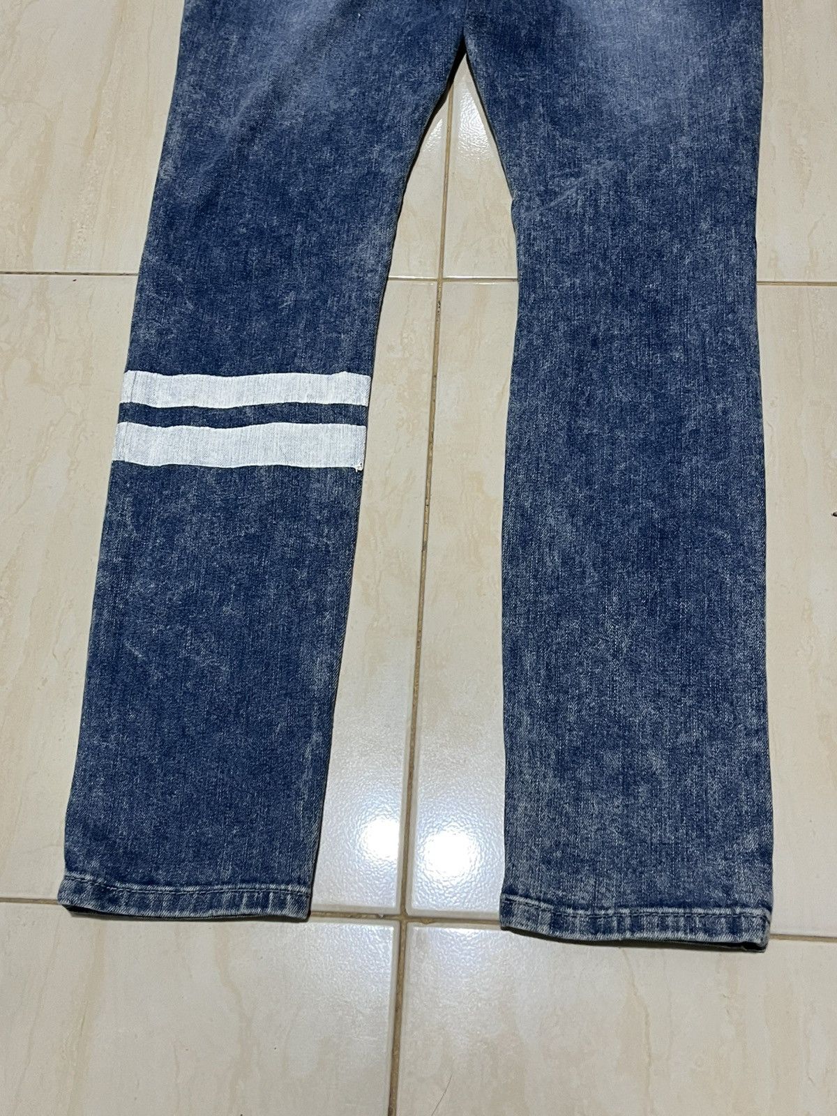 Japanese Brand CavariA Distreesed Skinny jeans Size US 30 / EU 46 - 3 Thumbnail