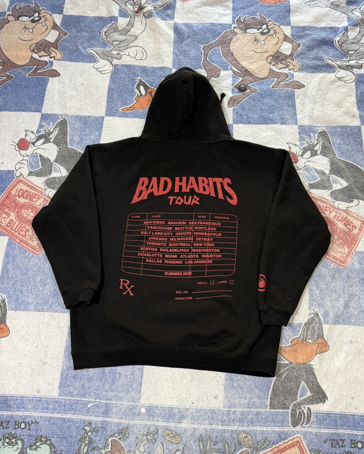 NAV Nav bad havits tour sweatshirt Size US XL / EU 56 / 4 - 3 Thumbnail