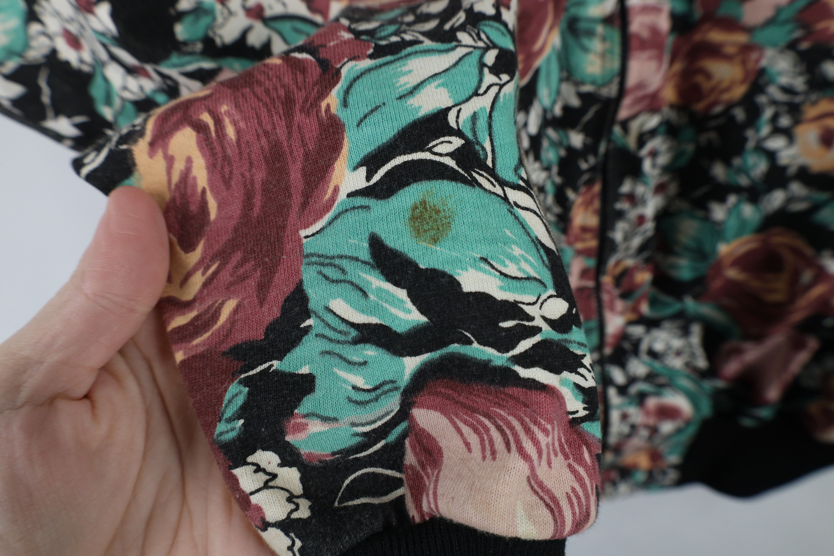 Vintage Vintage 90s Streetwear All Over Print Bomber Jacket USA Size L / US 10 / IT 46 - 4 Thumbnail