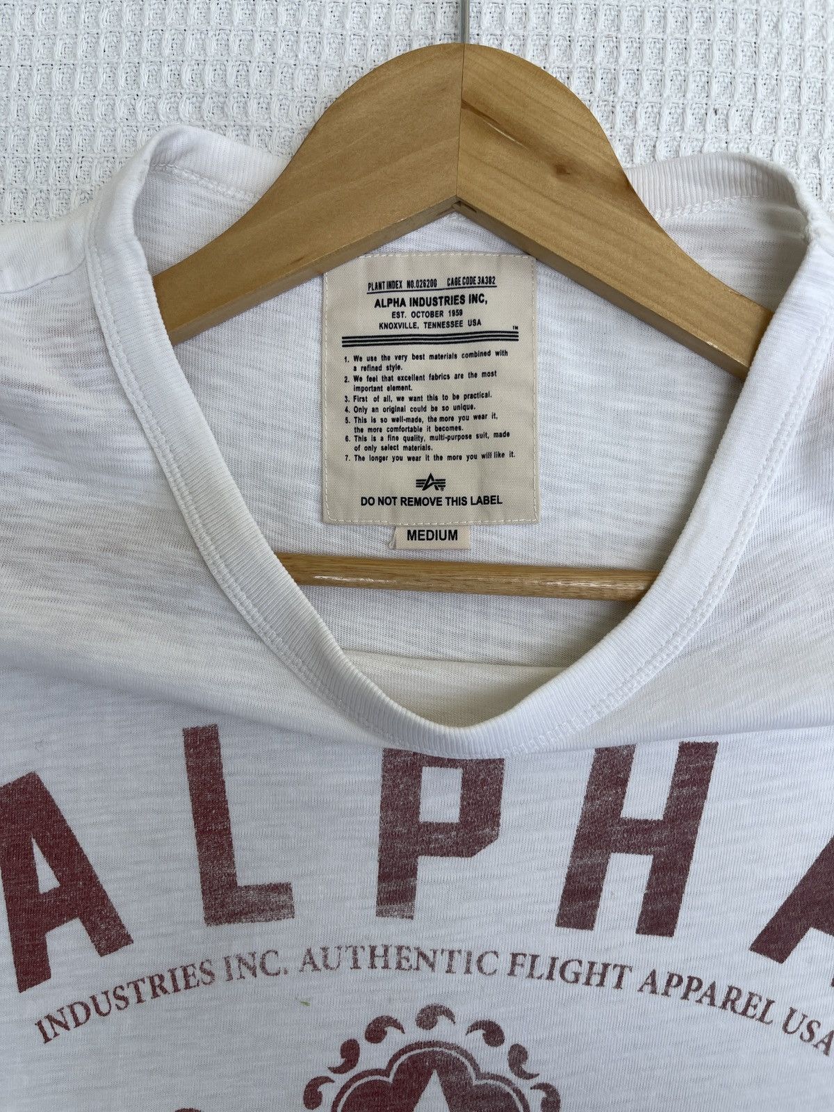 Alpha Industries × Vintage Last Drop🔥Rare🔥Vintage ALPHA Industries Military T-Shirt Size US M / EU 48-50 / 2 - 7 Thumbnail