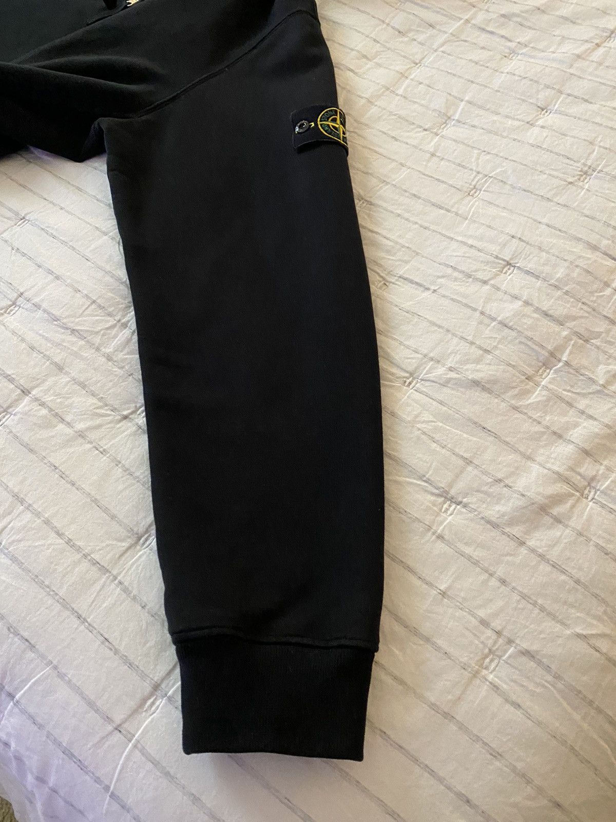 Stone Island Stone Island Logo Patch Zip-Up Hoodie Black XXL Size US XXL / EU 58 / 5 - 18 Thumbnail