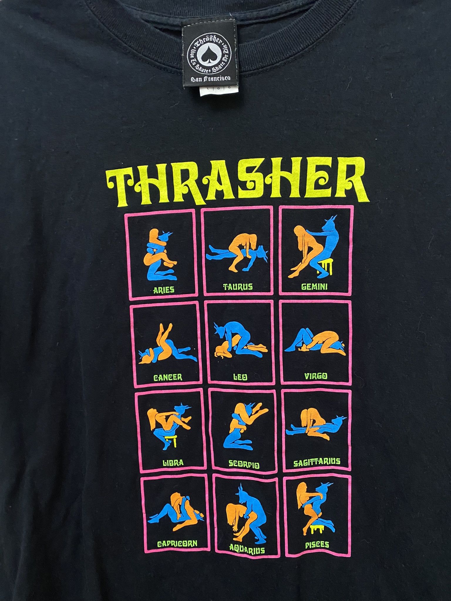 Thrasher × Vintage Thrasher Porn T-Shirt Humor Size US L / EU 52-54 / 3 - 2 Thumbnail