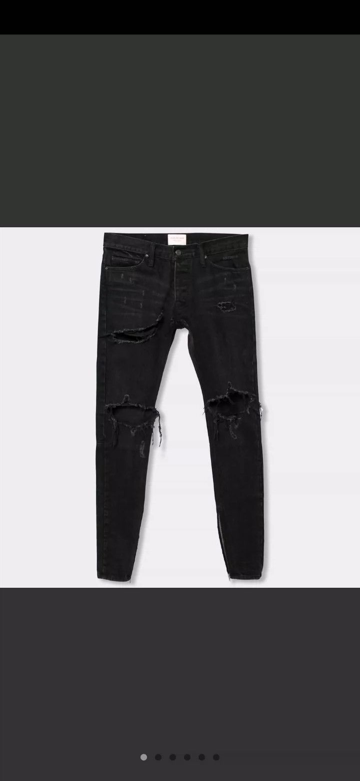 Fear of God Fear of God Limited black jeans Size US 29 - 1 Thumbnail
