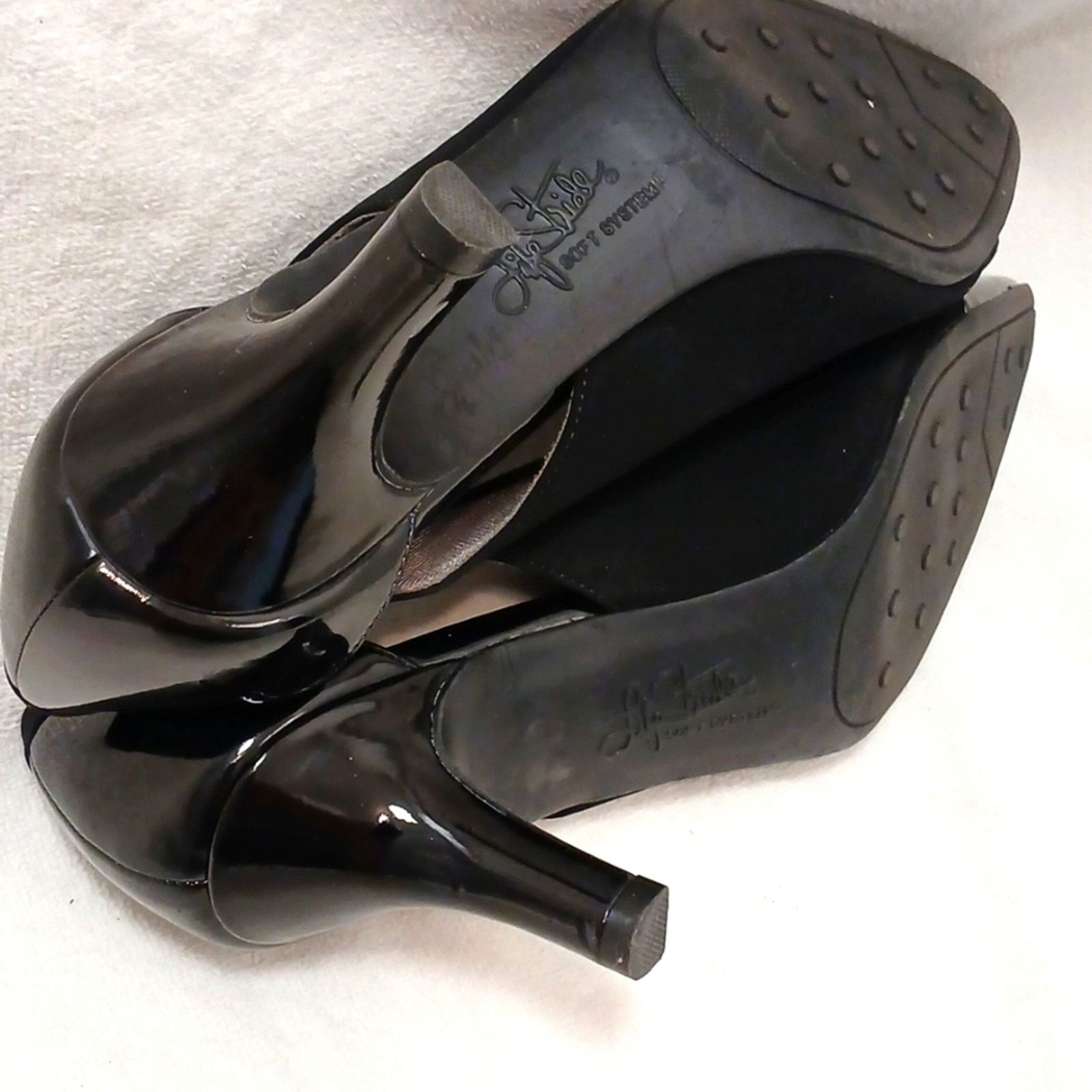 Other Life Stride Soft System Pumps Sz 9.5 BLACK Peekaboo Comfort Size US 9.5 / IT 39.5 - 12 Thumbnail