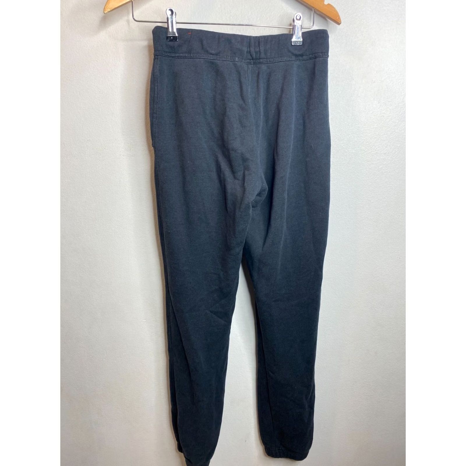 Nike Nike Womens Fleece Jogger Pants Black XS Modern 843007-010 Regular Tapered Inseam 27in Jogger Casual Activewear Pants Womens Black XS Nike Size 26" / US 2 / IT 38 - 5 Thumbnail