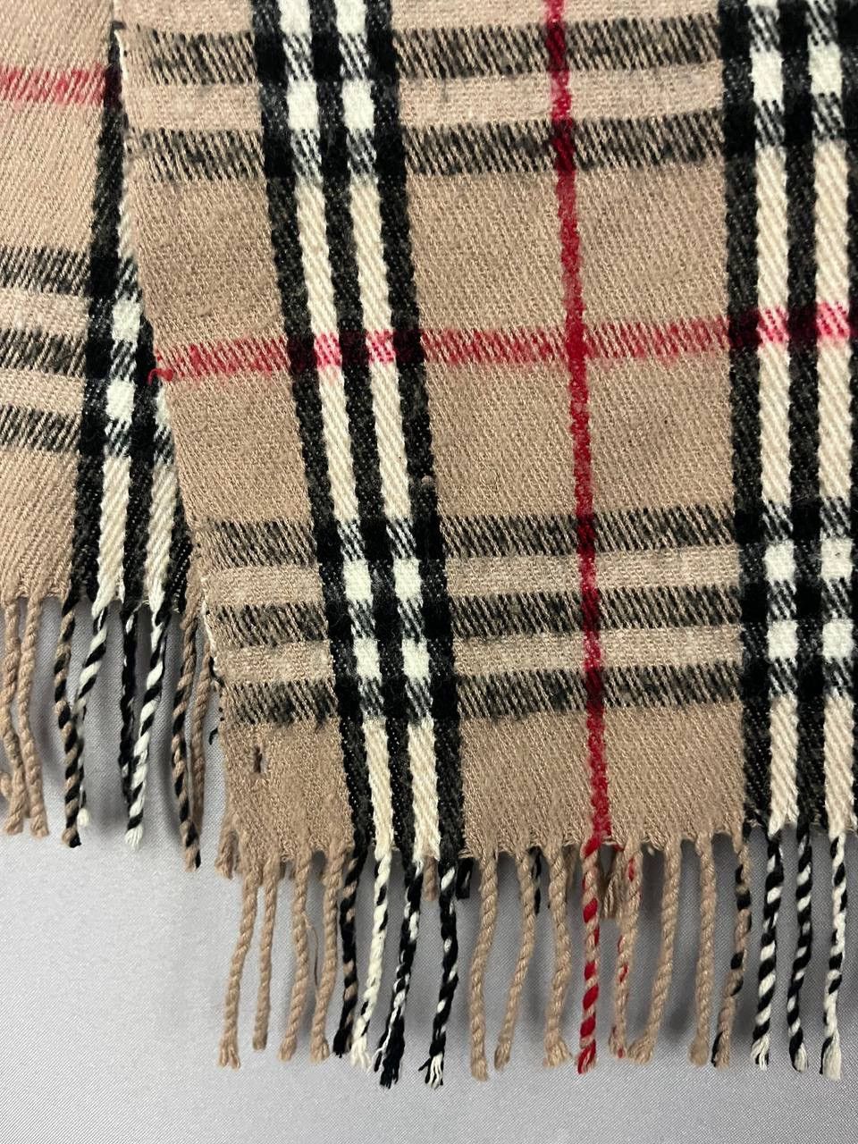 Burberry Burberry Nova Check Scarf Wool Size ONE SIZE - 7 Thumbnail