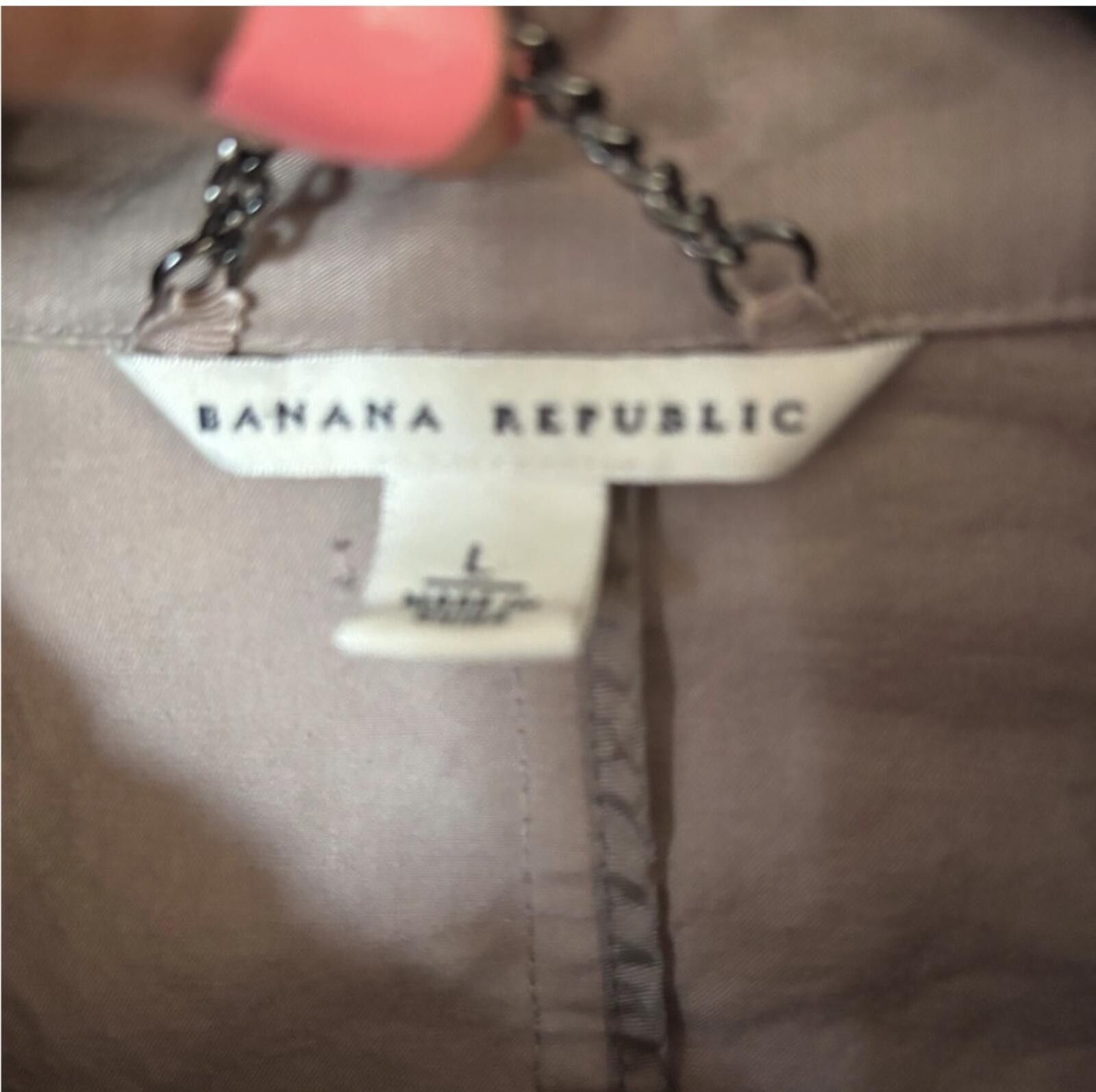 Banana Republic (Banana Republic) Light Brown Utility Jacket Size L / US 10 / IT 46 - 5 Thumbnail