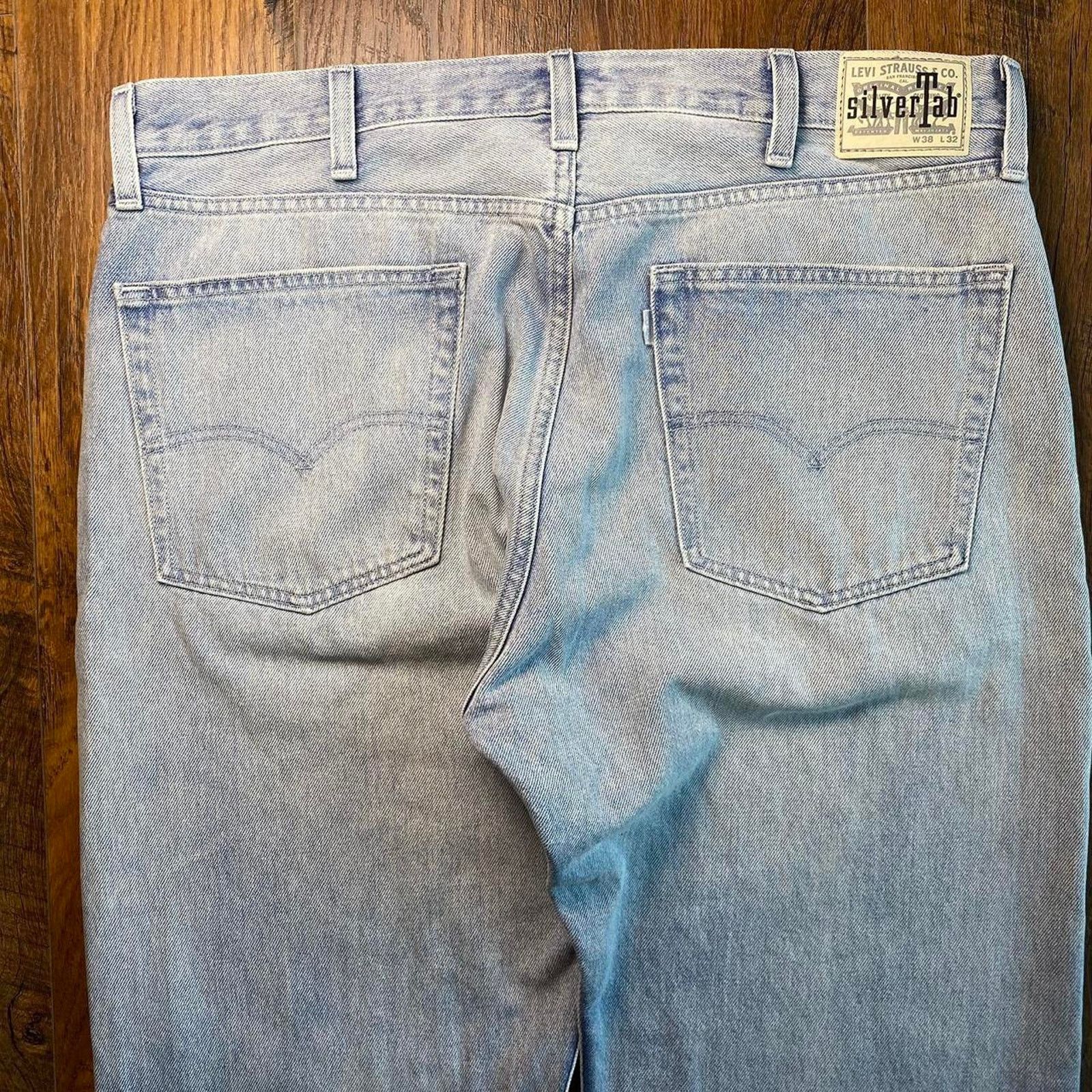 Levi's Silver tab straight leg Size US 38 / EU 54 - 3 Thumbnail