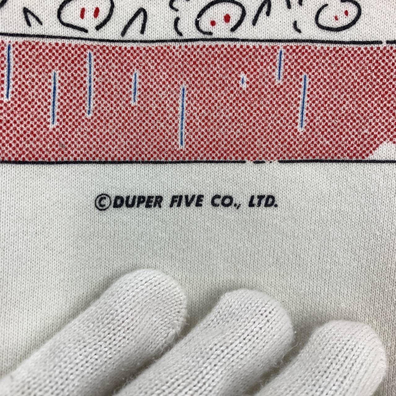 Japanese Brand × Vintage 90s Vintage DUPER FIVE Free Throw Sweatshirt #2481/AN Size US S / EU 44-46 / 1 - 3 Thumbnail