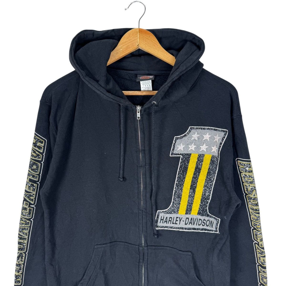 Harley Davidson ☀️HARLEY DAVIDSON NO 1 HOODIE SWEATSHIRT Size US S / EU 44-46 / 1 - 3 Thumbnail