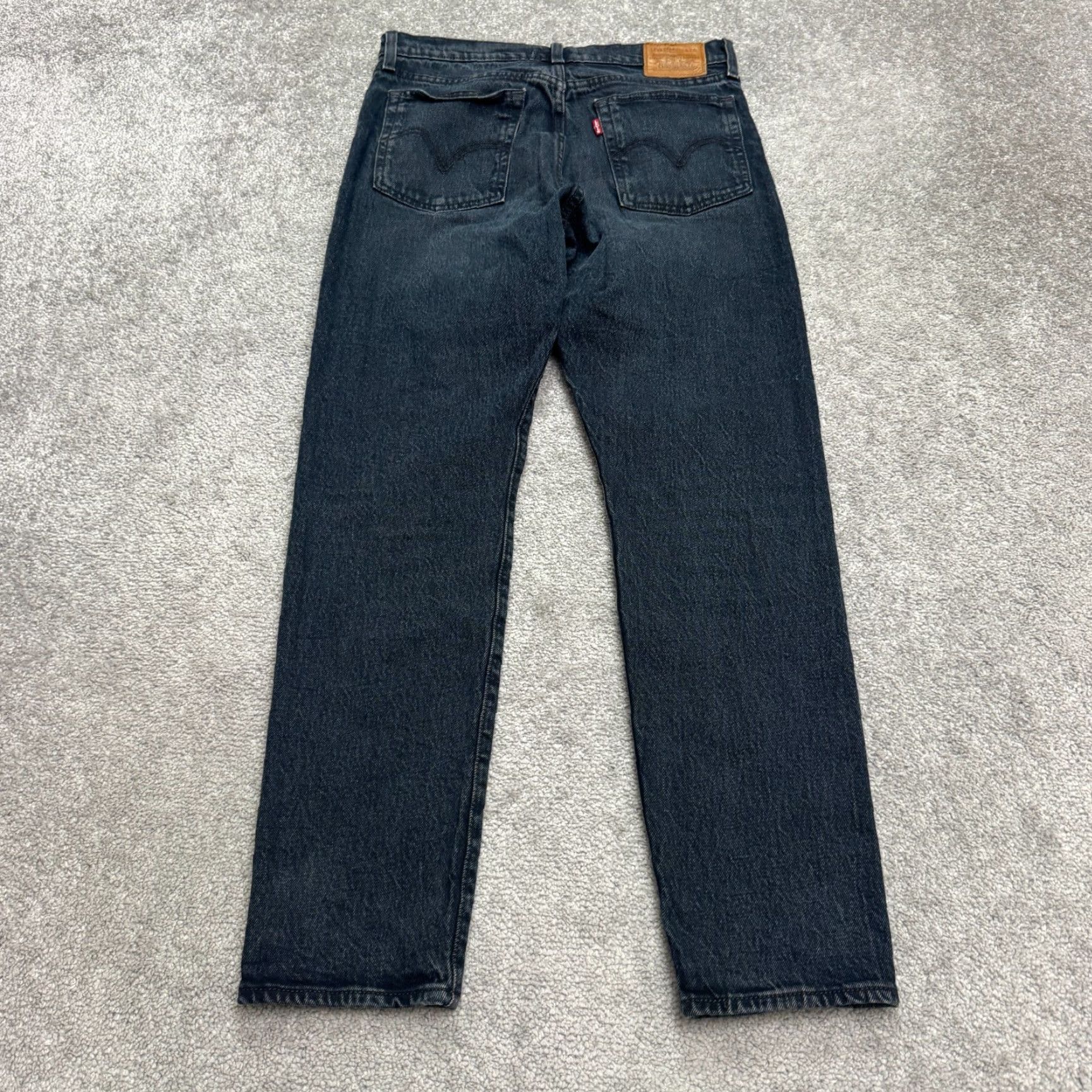 Levi's Levi's Wedgie Icon Button Fly Ankle Denim Jeans Women 27 Black High Rise Stretch Size 27" / US 4 / IT 40 - 2 Thumbnail