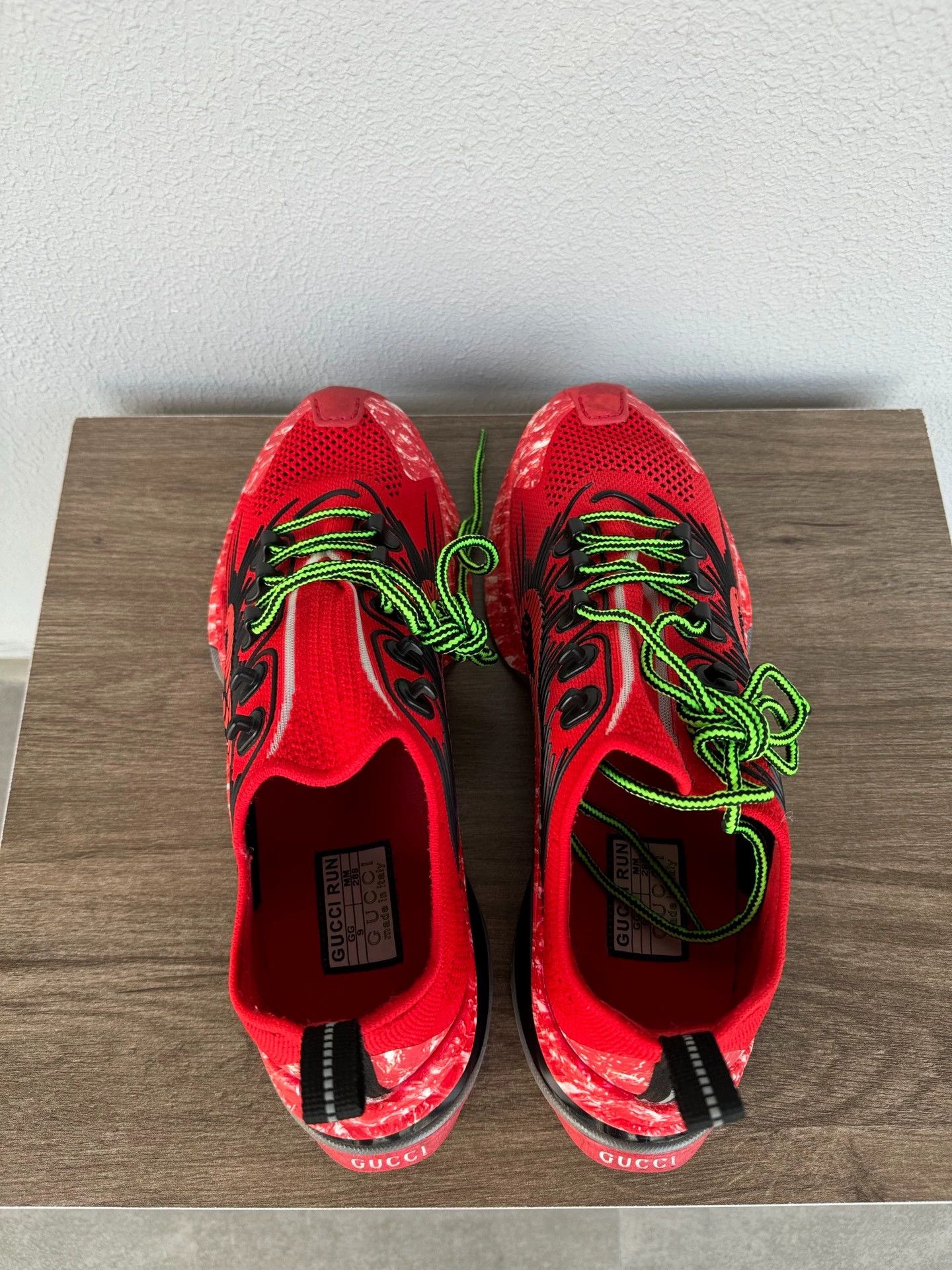 Gucci Gucci Runner Red 43 Running Shoes Size US 10 / EU 43 - 4 Thumbnail