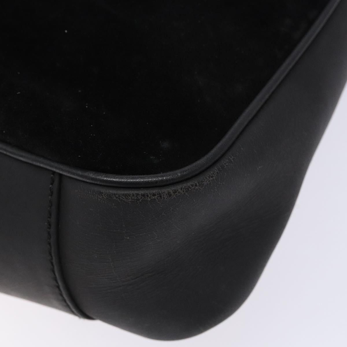 Gucci GUCCI Bamboo Shoulder Bag Suede Black Gold 001 3754 001 3754 Size ONE SIZE - 14 Thumbnail
