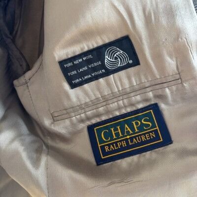 Chaps VTG Chaps Ralph Lauren Made in Canada Plaid Men's Blazer Size 42R - 5 Thumbnail