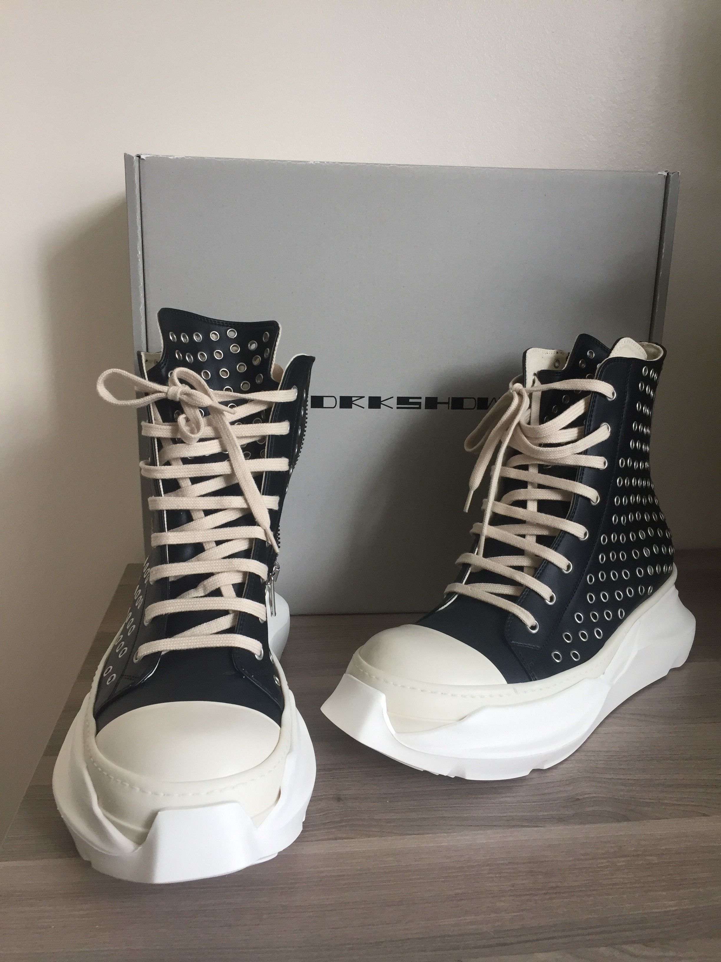 Rick Owens Rick Owens DRKSHDW Abstract Sneakers Size US 10.5 / EU 43-44 - 1 Thumbnail