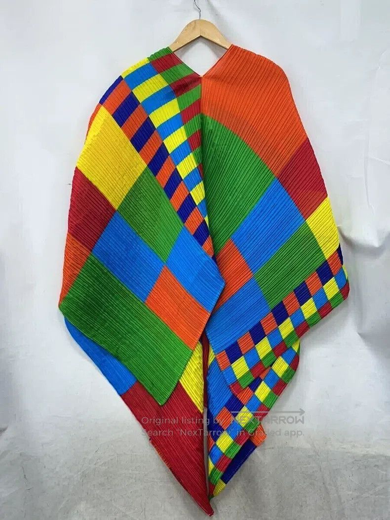 Issey Miyake Issey Miyake Color-block Coat Size M / US 6-8 / IT 42-44 - 4 Thumbnail