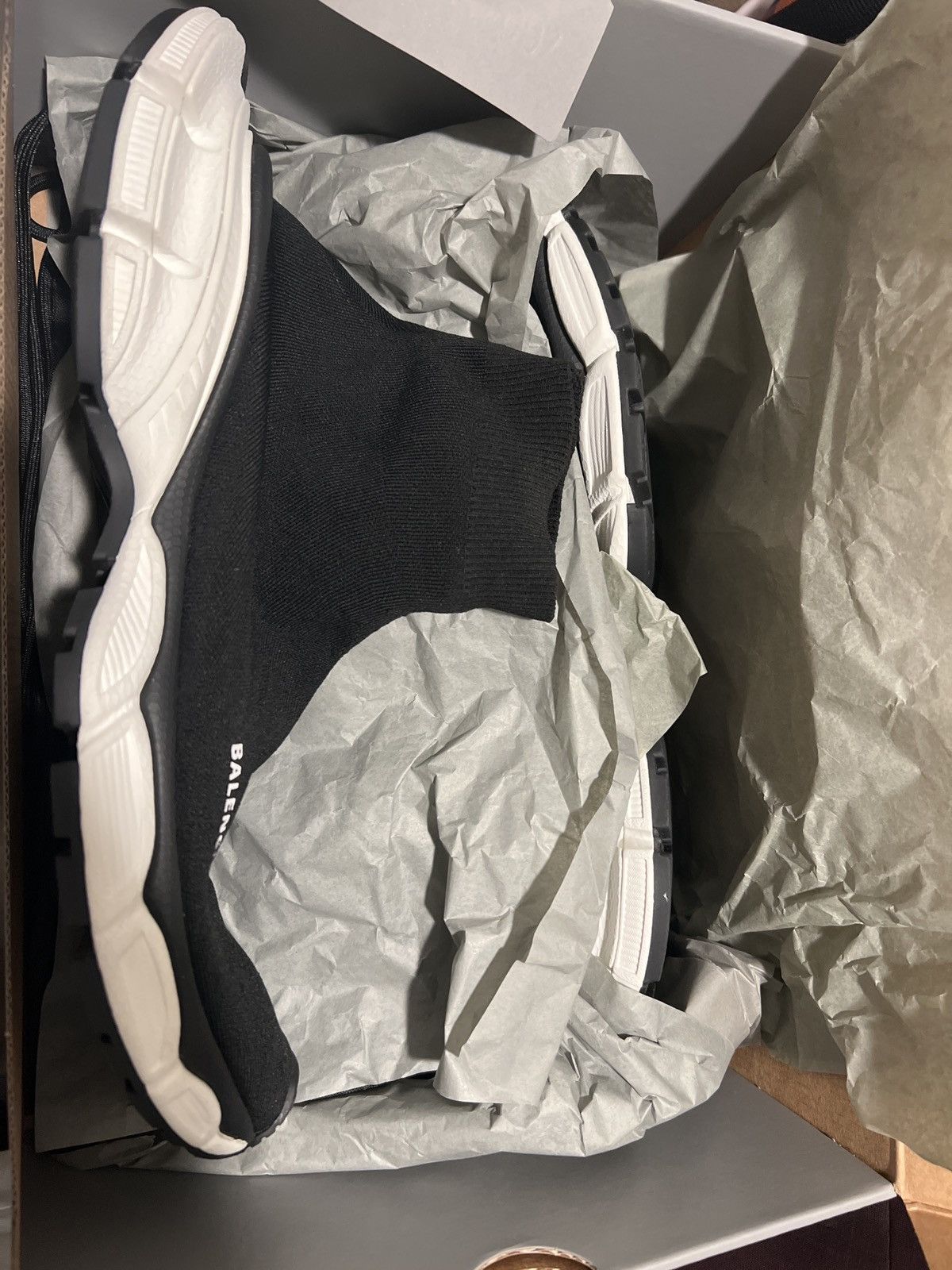 Balenciaga 3XL Knitted Sock Sneakers Size US 12 / EU 45 - 2 Thumbnail