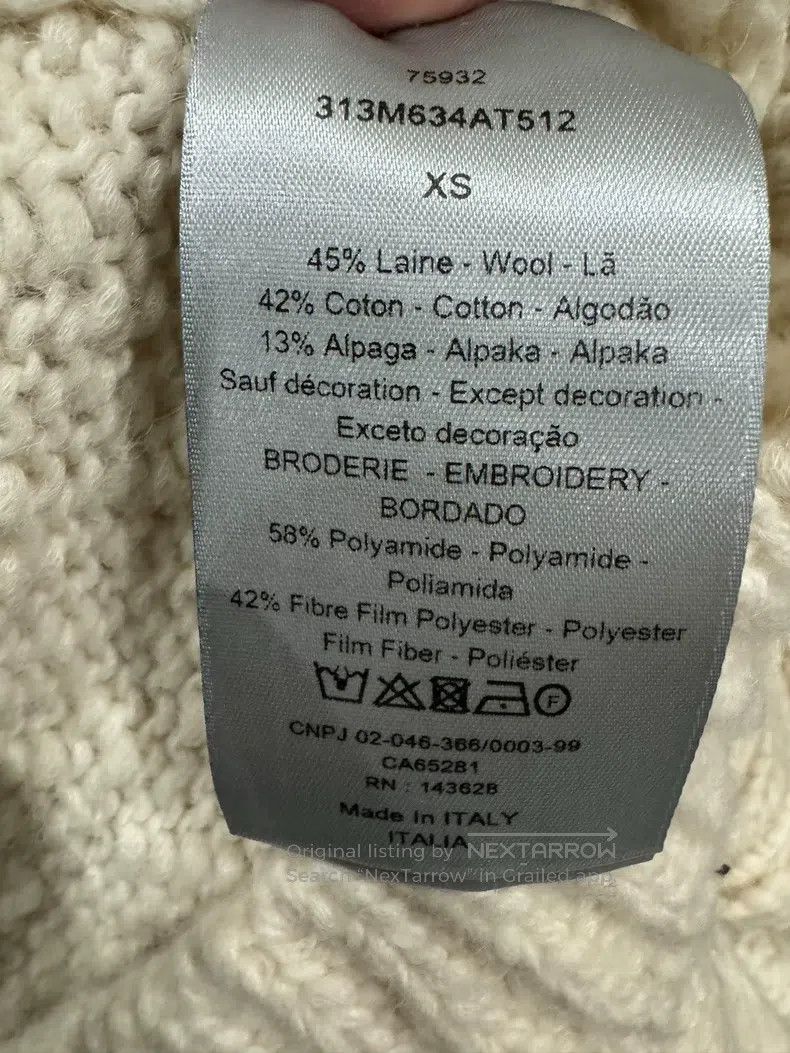 Dior Dior Letter sweater Size US XS / EU 42 / 0 - 4 Thumbnail