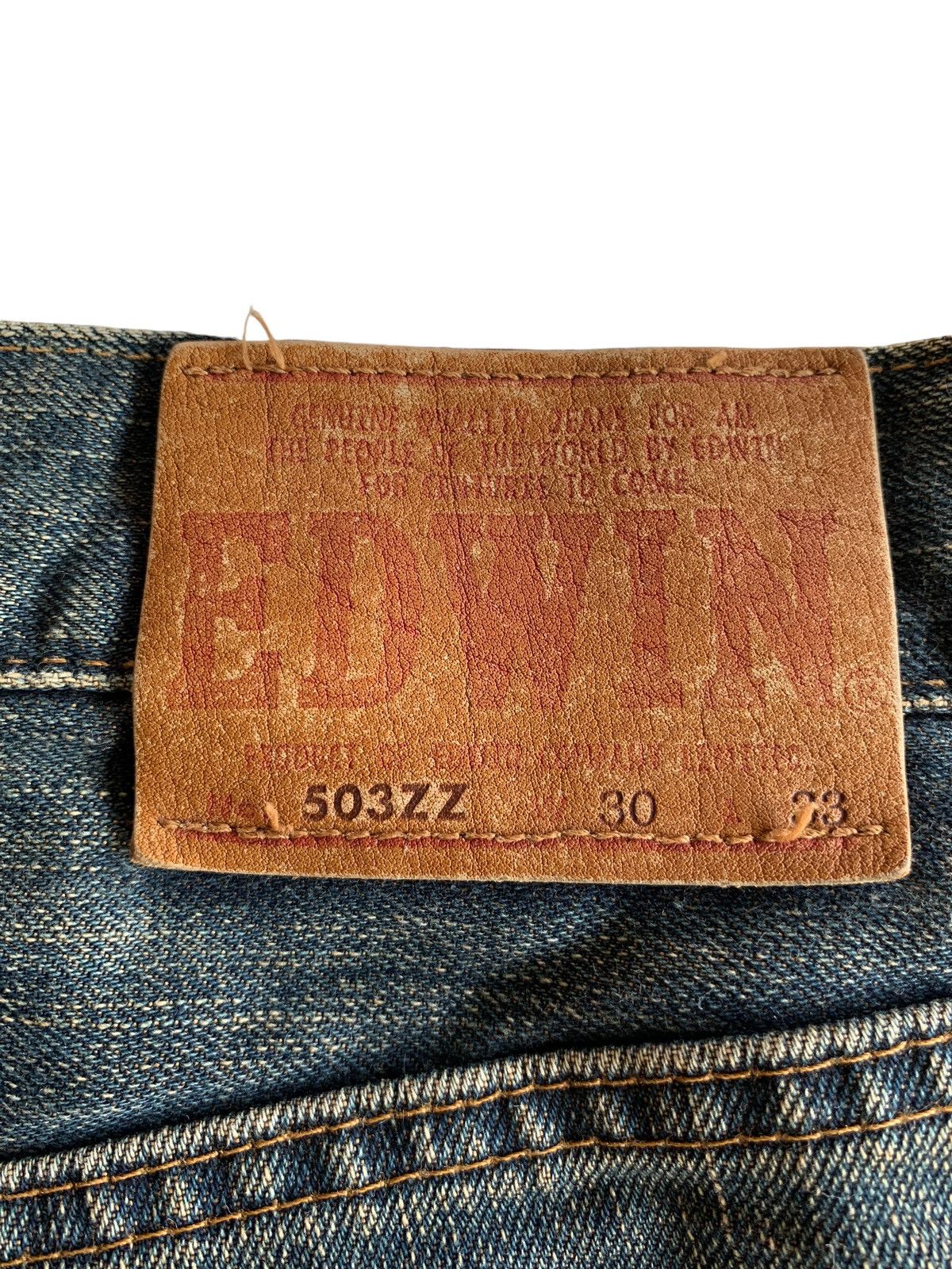 Japanese Brand × Kapital × Vintage Vintage Edwin 503zz Mudwash Distressed Denim☠️🎌 Size US 30 / EU 46 - 8 Thumbnail