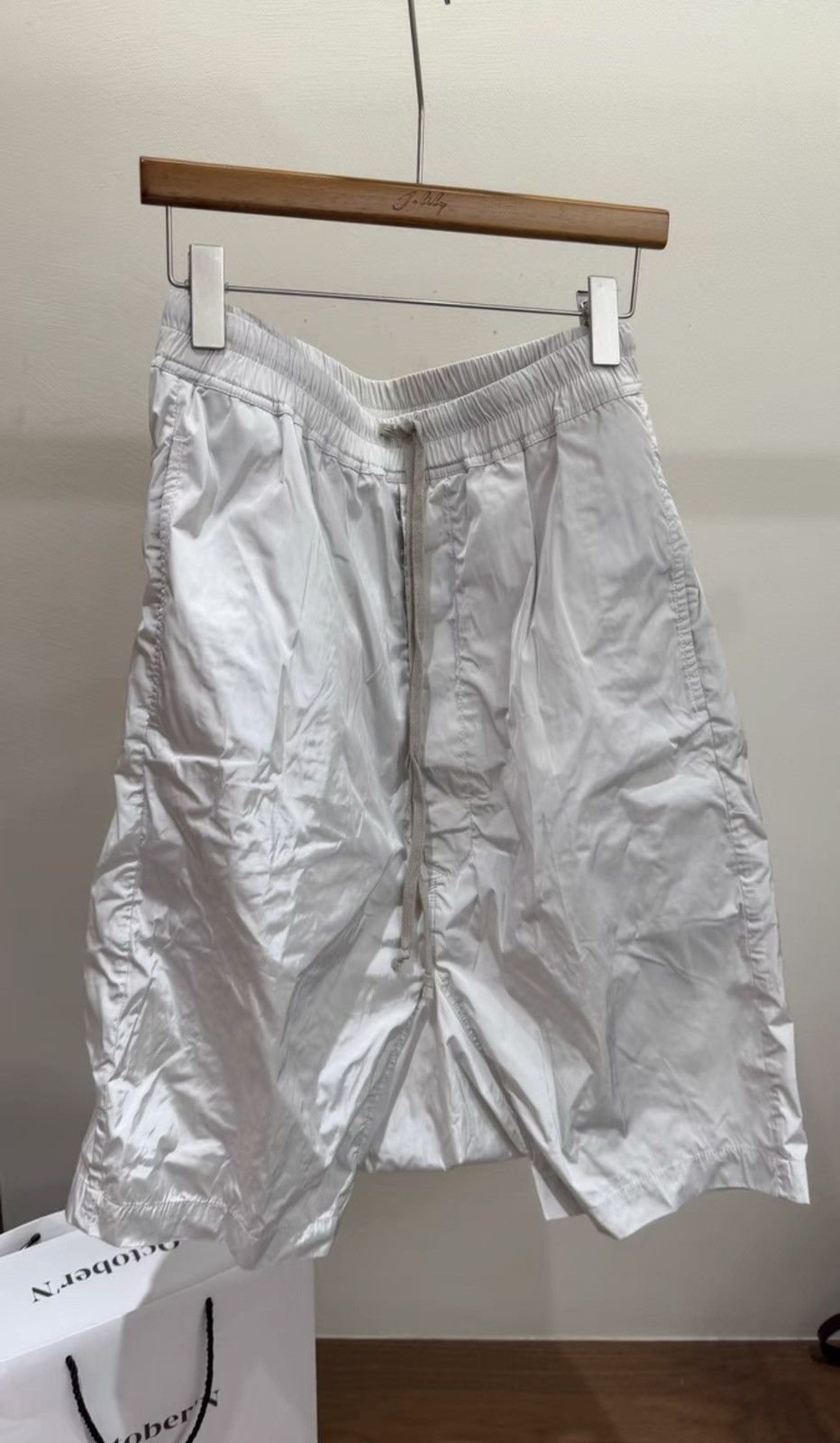 Rick Owens RICK OWENS Dropped-Crotch Shorts Size US 41 - 1 Thumbnail