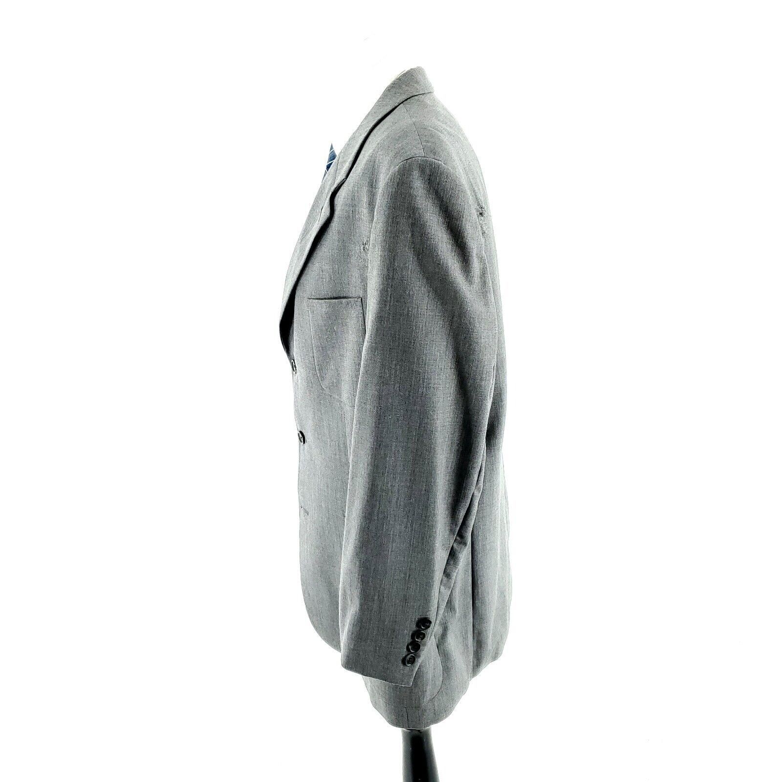 Joseph & Feiss DAMAGED Joseph & Feiss International Wool 3 Button Blazer 44 Size 44R - 5 Thumbnail