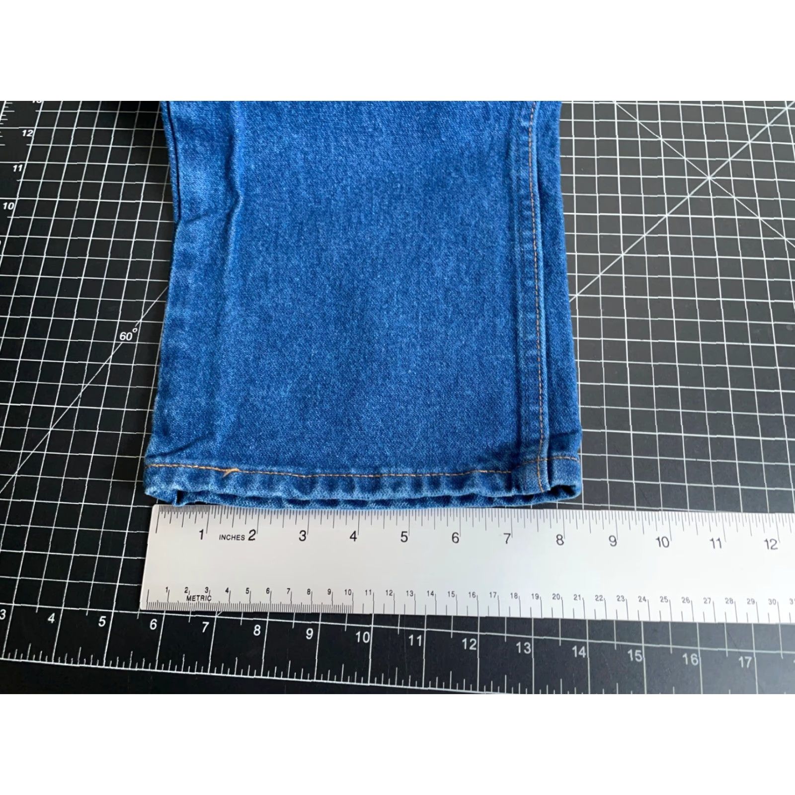 Wrangler VINTAGE Wrangler Cowboy Cut Jeans Men's 34 x 32 Blue Denim 90s Retro Western Regular Fit Size US 34 / EU 50 - 7 Thumbnail