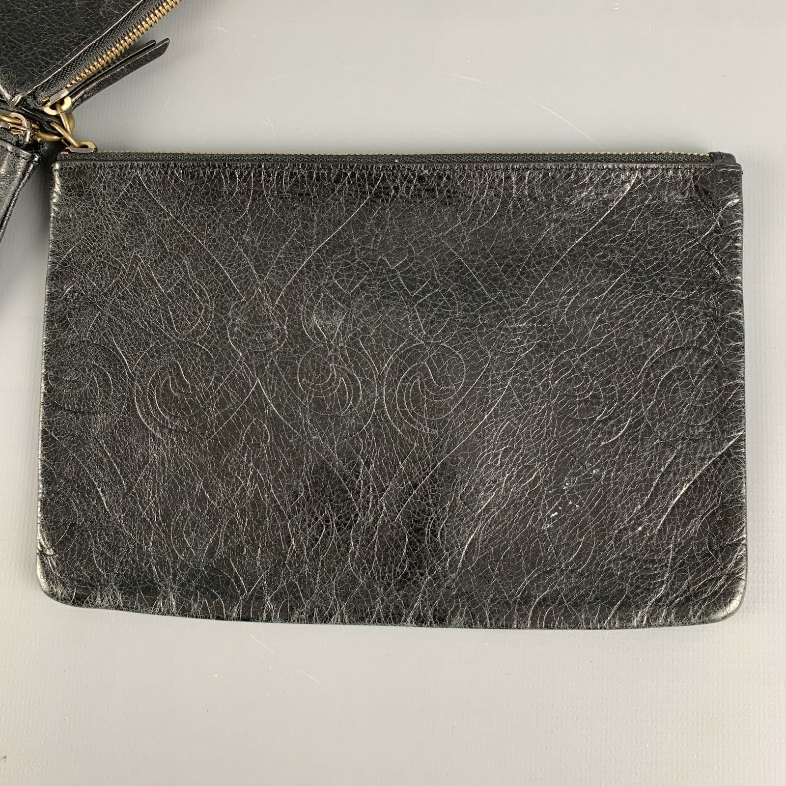 Hobo HOBO Black Leather Wristlet Handbag & Leather Goods Size ONE SIZE - 6 Thumbnail