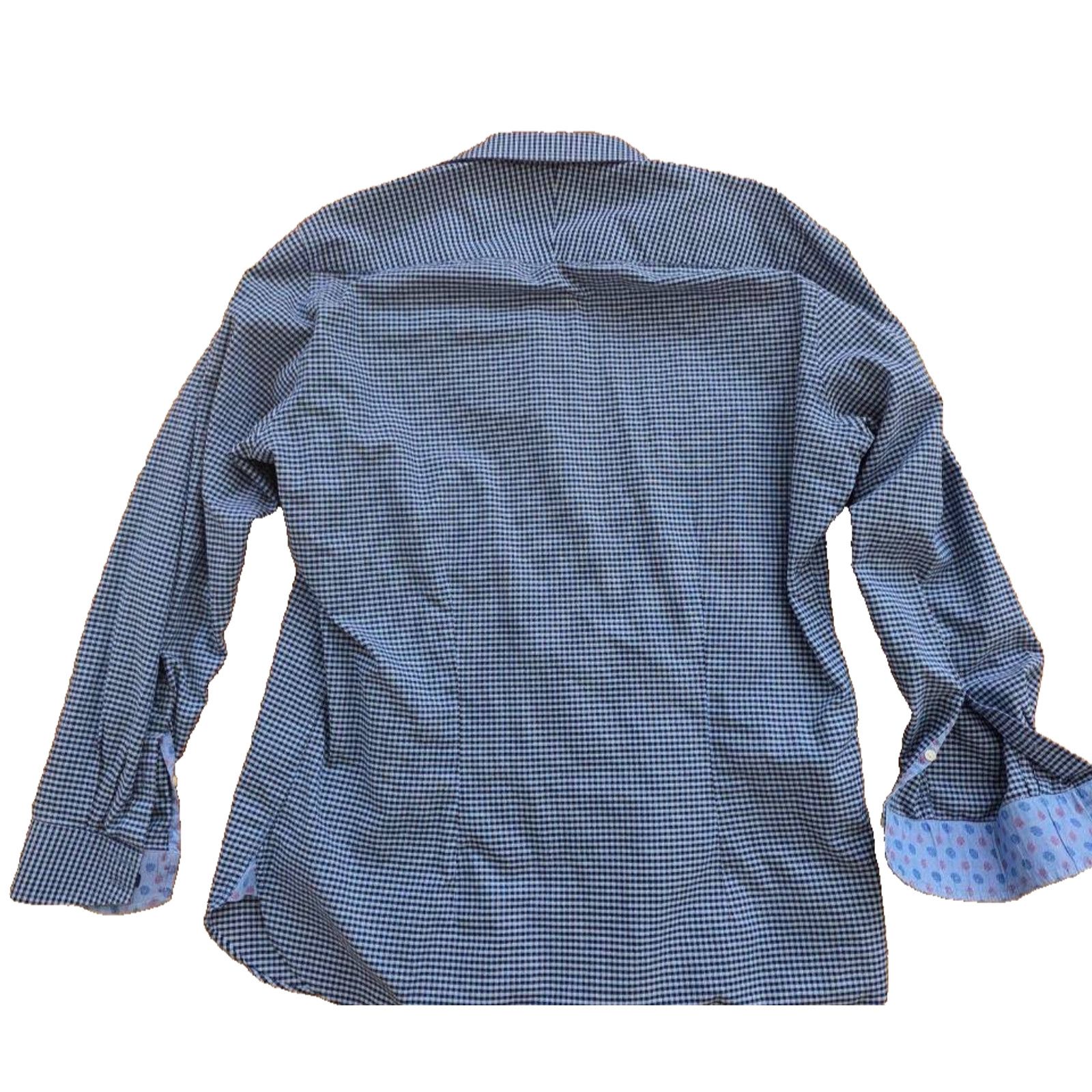 Ted Baker Ted Baker London Men's Buton Long Sleeve Shirt 34/35 A000999 Size US M / EU 48-50 / 2 - 2 Thumbnail