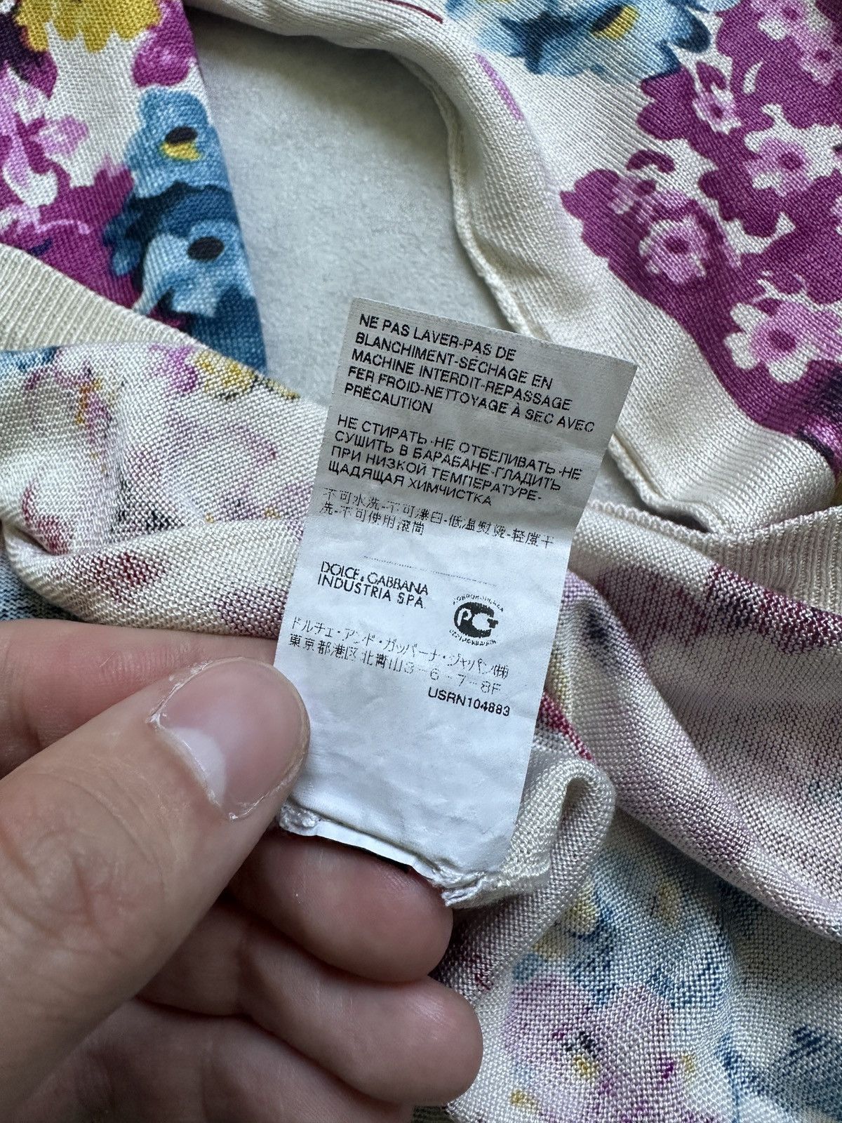 Dolce & Gabbana Archive Dolce Gabbana silk floral cardigan Size L / US 10 / IT 46 - 17 Thumbnail