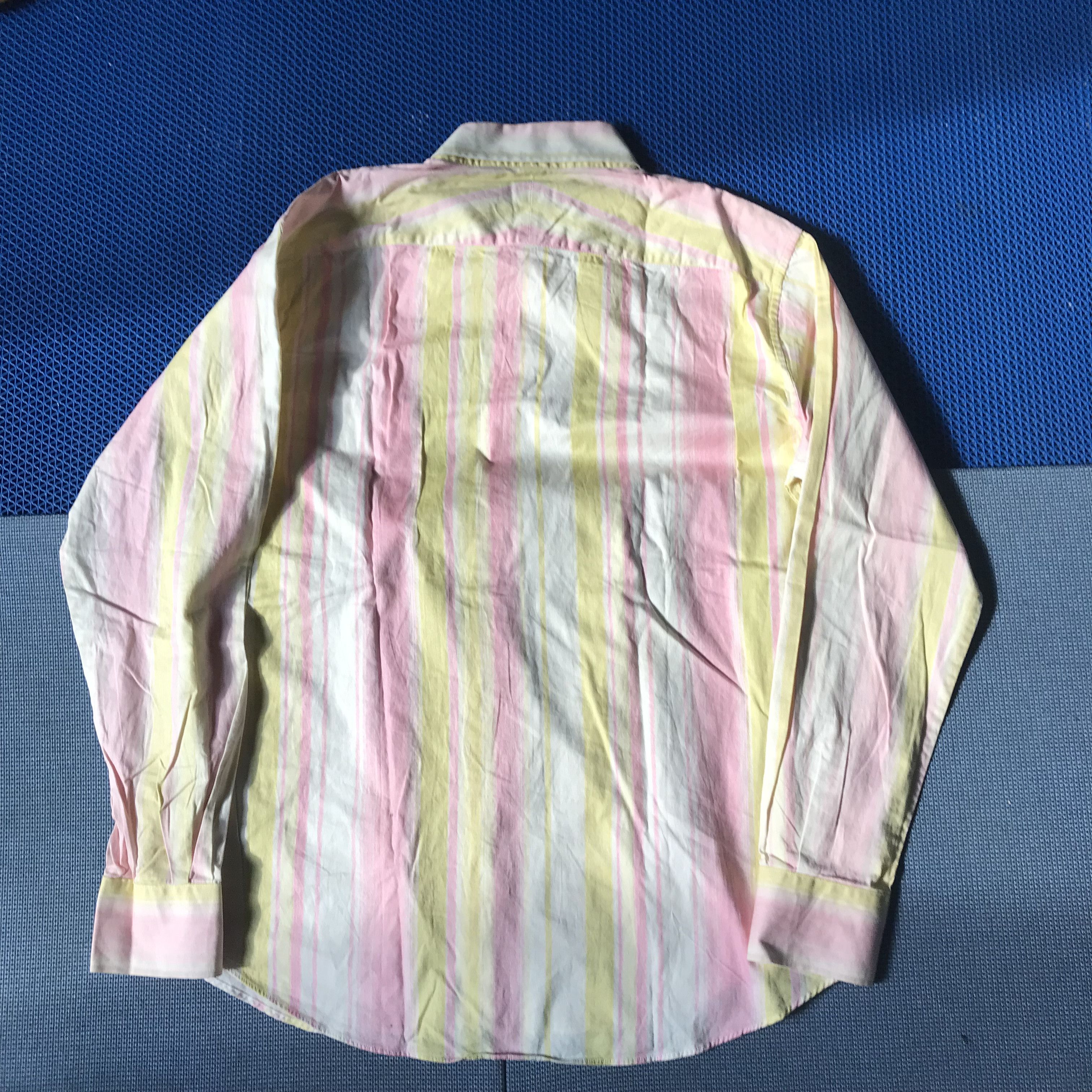 Paul Smith Paul Smith Of London Multicolour pink beige cream shirt Size US M / EU 48-50 / 2 - 11 Thumbnail