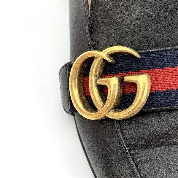 Gucci Gucci Square Toe Double G Pearl Mary Jane Shoes - Size US 7.5 / EU 40-41 - 7 Thumbnail
