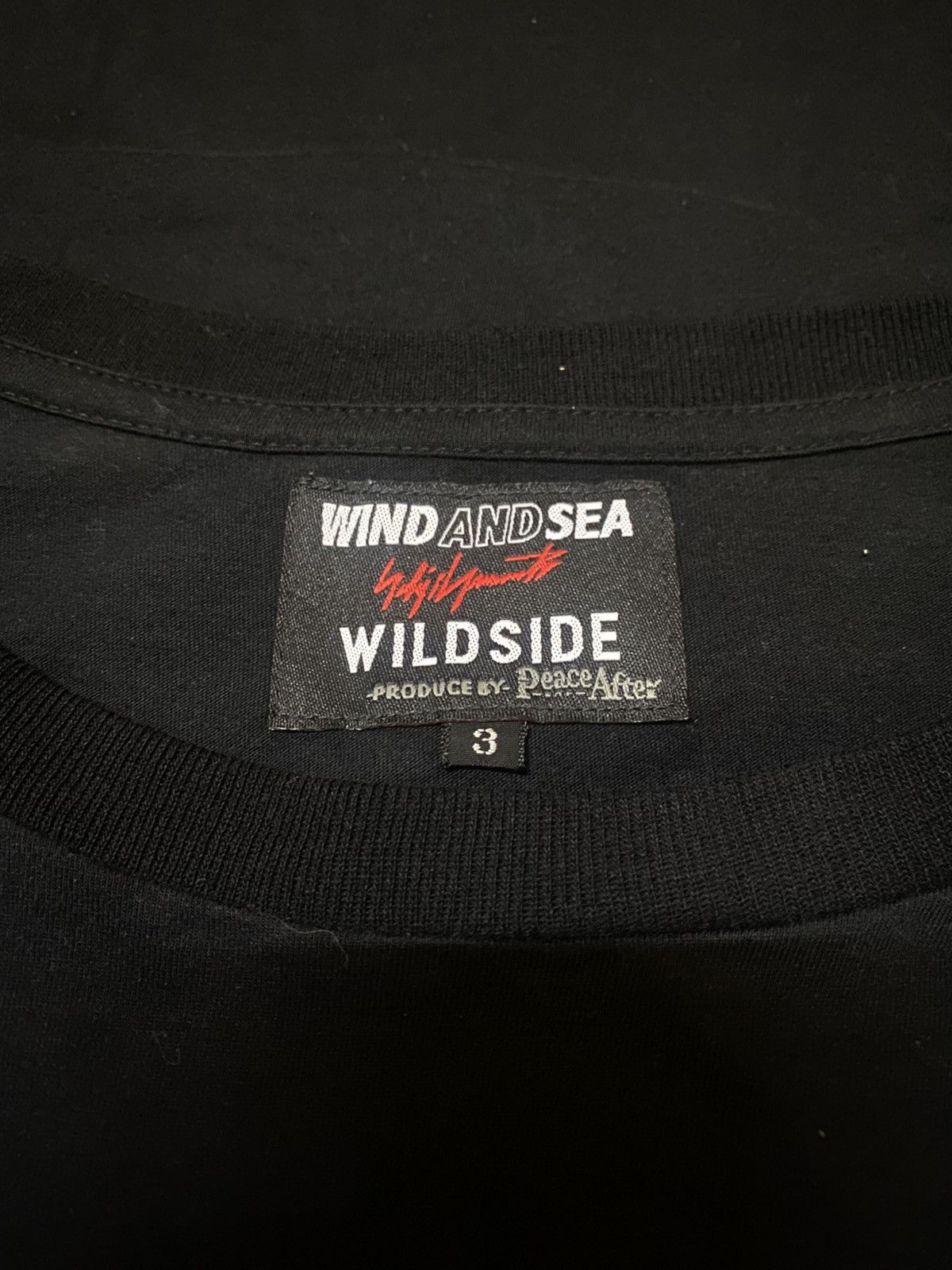 Yohji Yamamoto Yohji Yamamoto Signature Wind And Sea Side Zipper T Shirt Size US M / EU 48-50 / 2 - 5 Thumbnail
