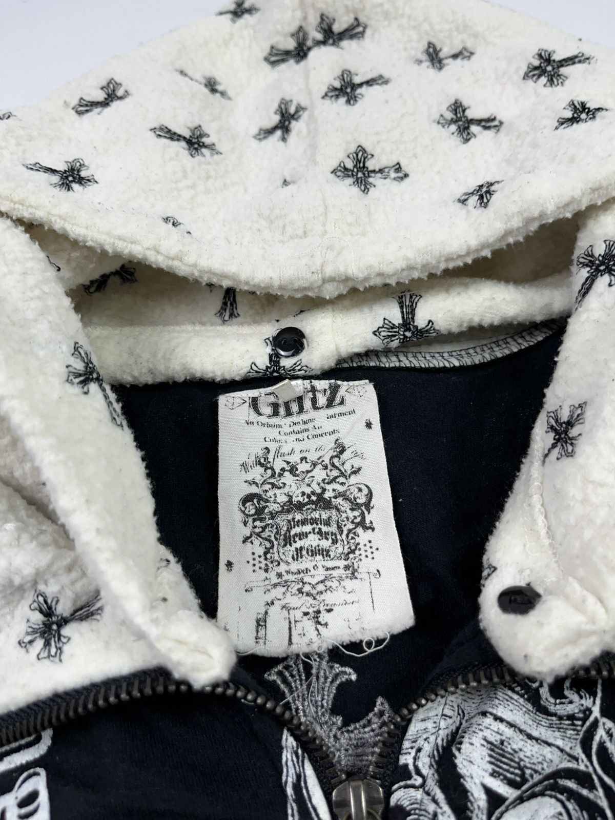 Japanese Brand ❤️‍🔥BINDING OFFER❤️‍🔥 AFFICTION CROSS GOTHIC BY GLITZ Size US M / EU 48-50 / 2 - 16 Thumbnail