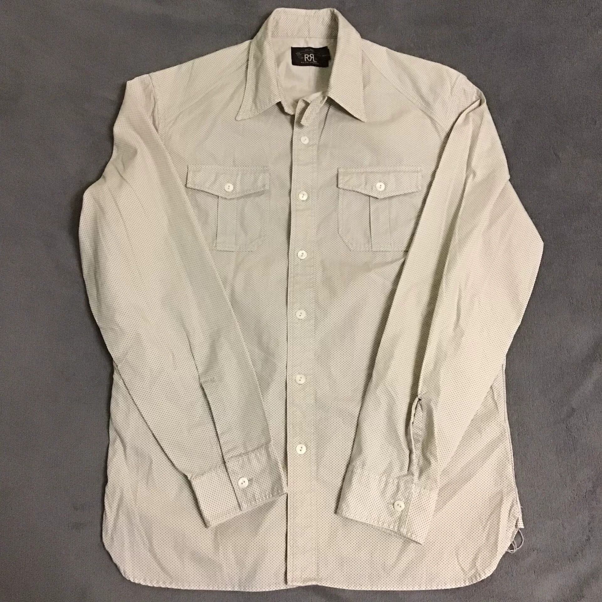 RRL Ralph Lauren RRL Polka Dot Work Shirt Size US M / EU 48-50 / 2 - 1 Thumbnail