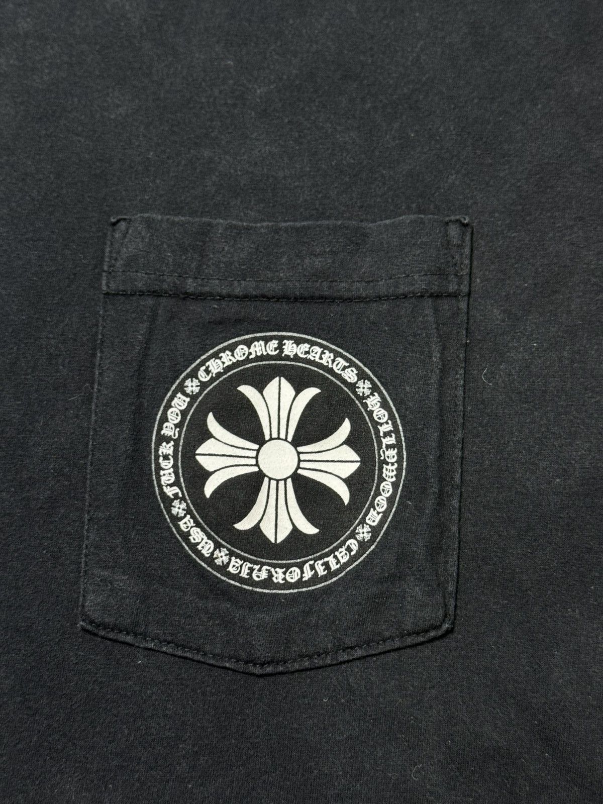 Chrome Hearts STEAL! CROSS PLUS STAMP TEE Size US XL / EU 56 / 4 - 9 Thumbnail