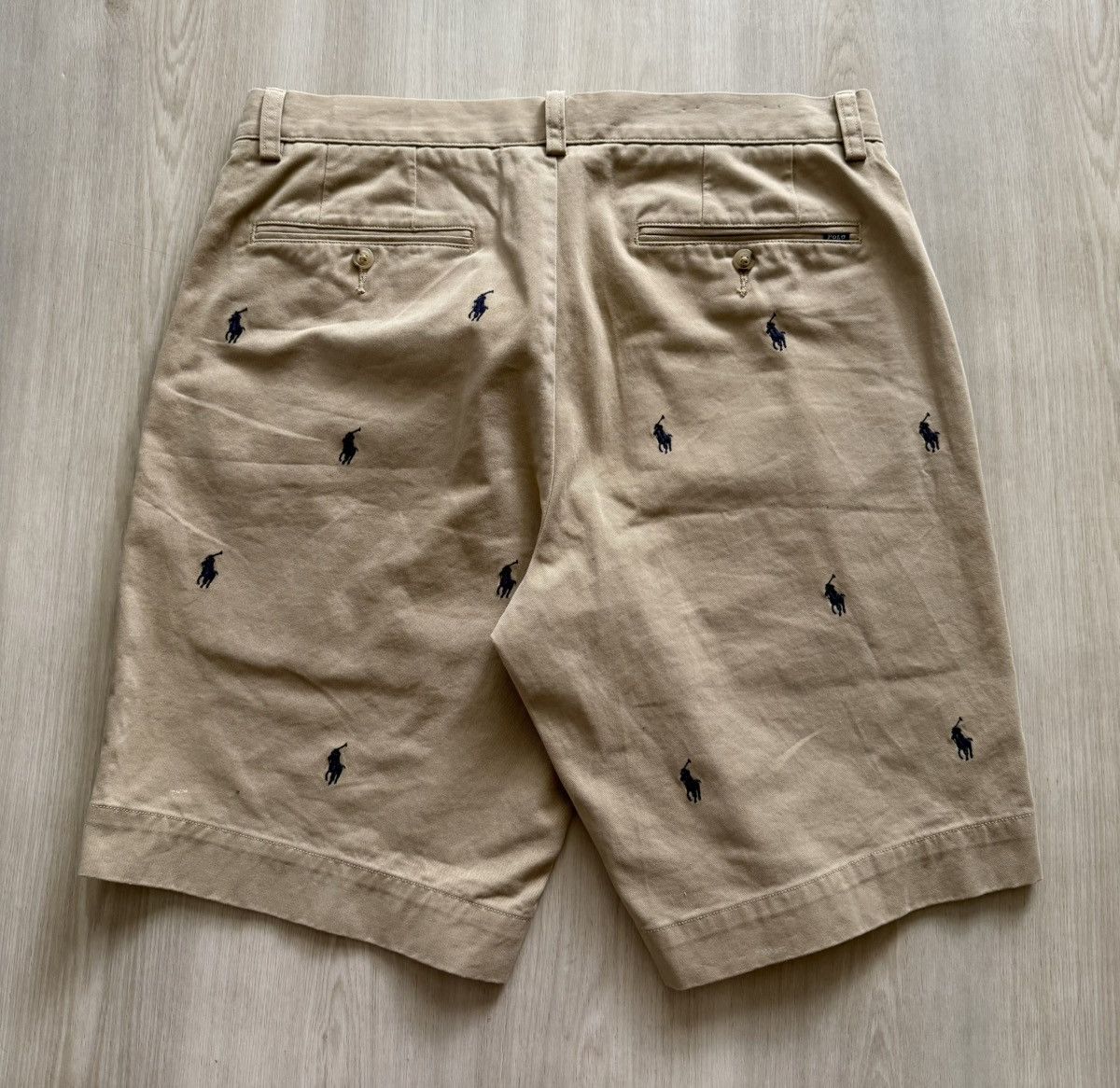 Polo Ralph Lauren Polo Ralph Lauren Shorts Classic Fit Embroidered Pony Sz 31 Size US 31 - 4 Thumbnail