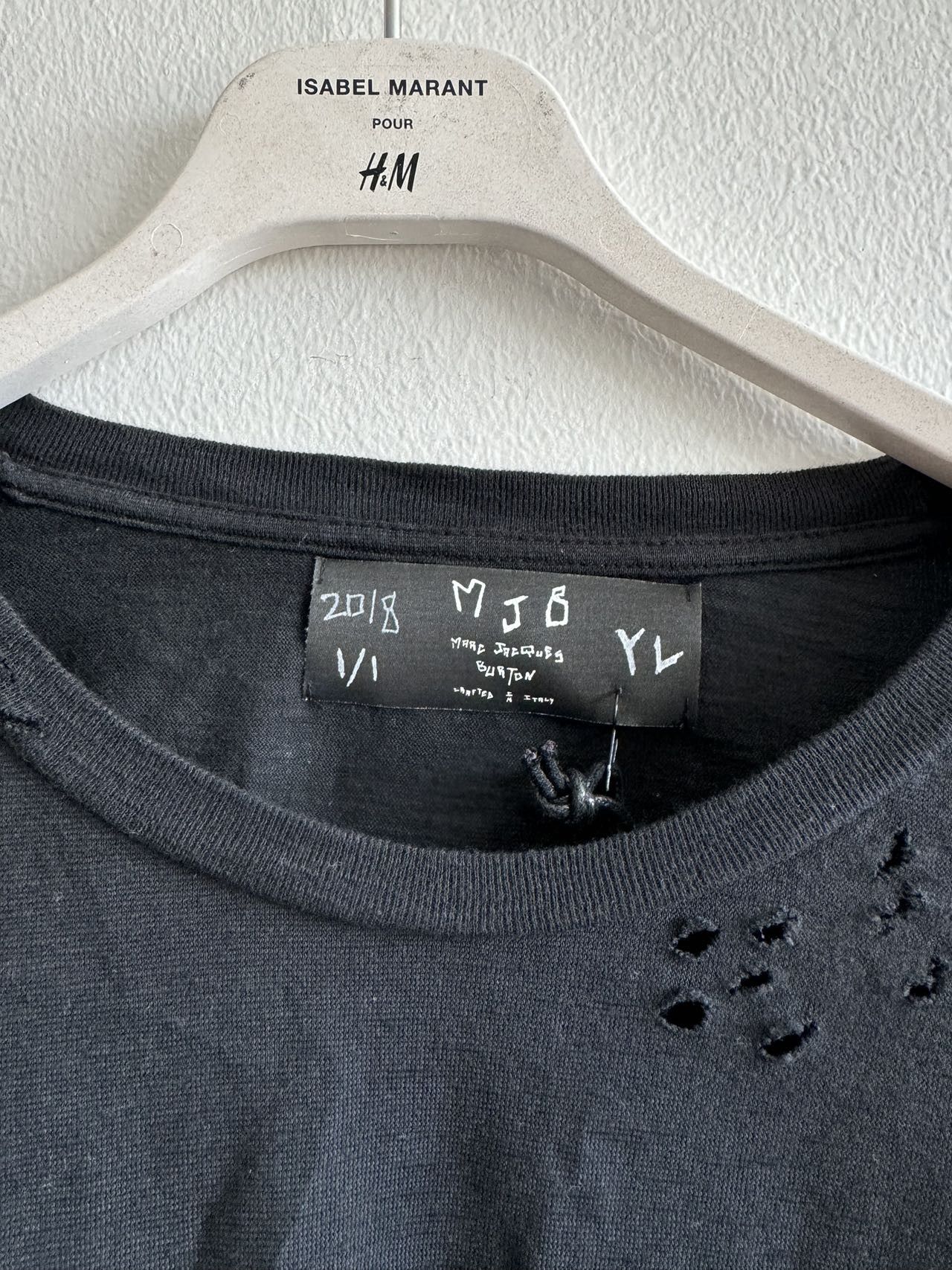 Marc Jacques Burton MJB Marc Jacques Burton distressed long sleeve t-shirt Size US M / EU 48-50 / 2 - 6 Thumbnail