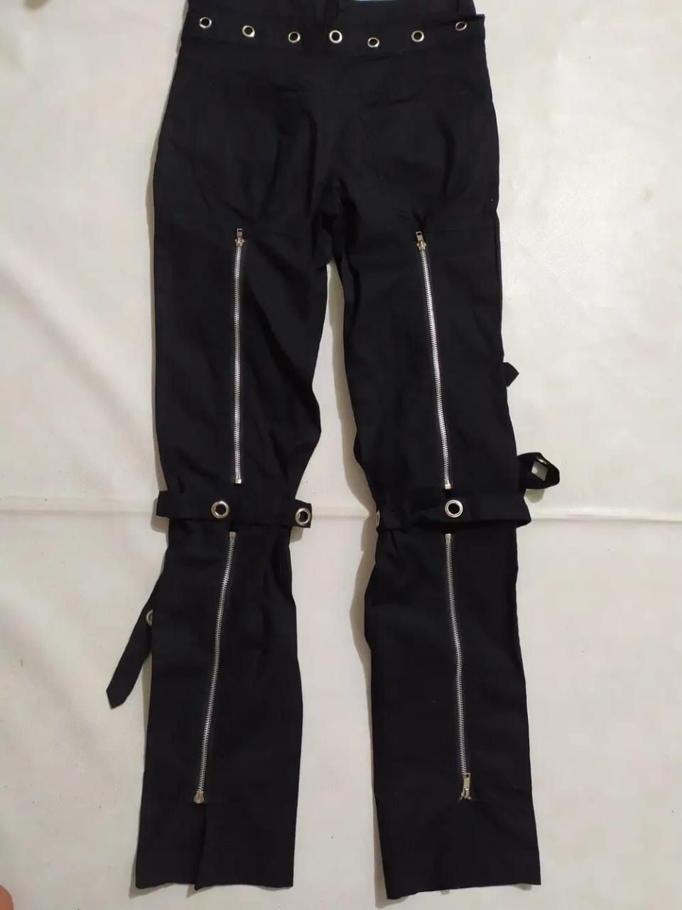 Japanese Brand Rosselio Bondage Punk Zipper Pants Size US 29 - 5 Thumbnail