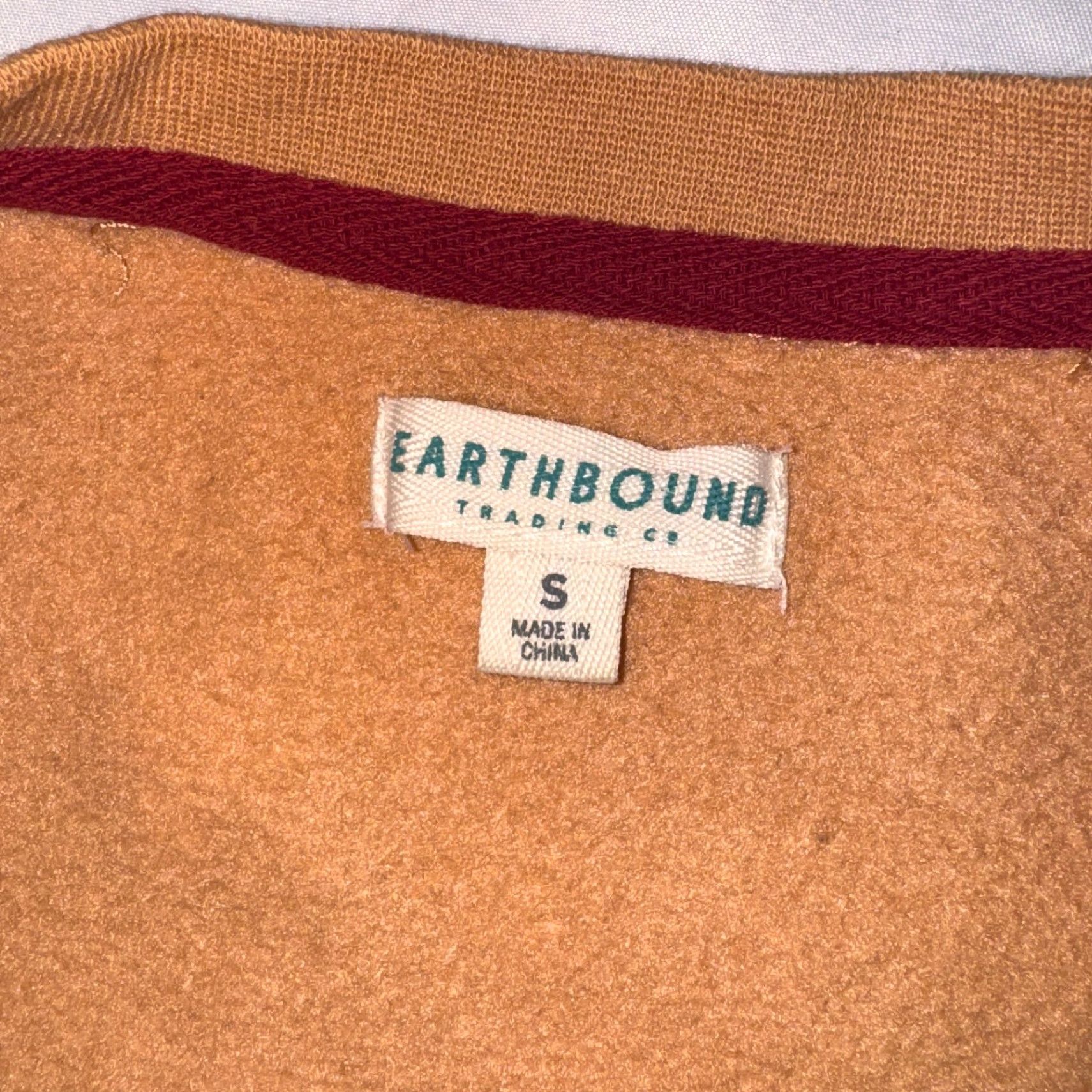 Vintage Earthbound Sweatshirt Small Hippie Boho Style Chakra Stay Balanced Size S / US 4 / IT 40 - 4 Thumbnail