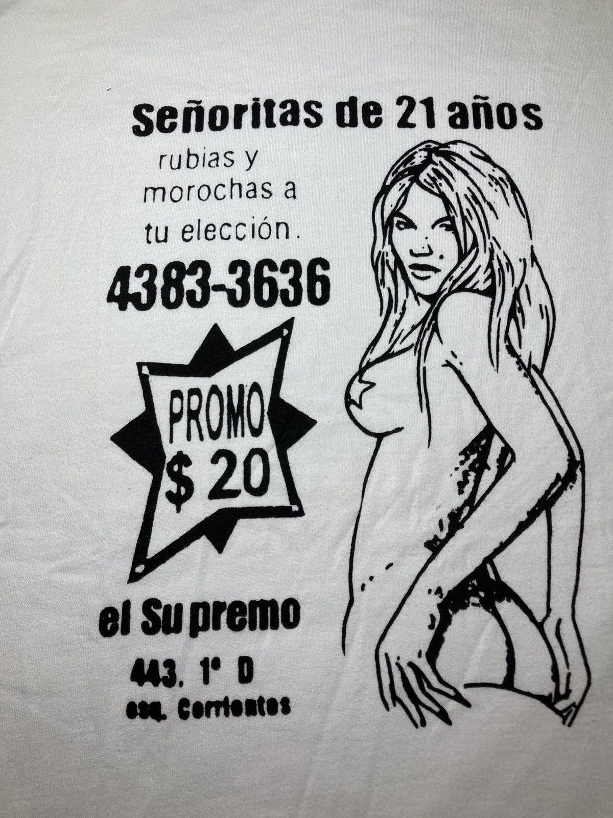 Supreme 2009 Supreme Senoritas 21 Years Old Poster Raglan Sports Top Size US M / EU 48-50 / 2 - 3 Thumbnail