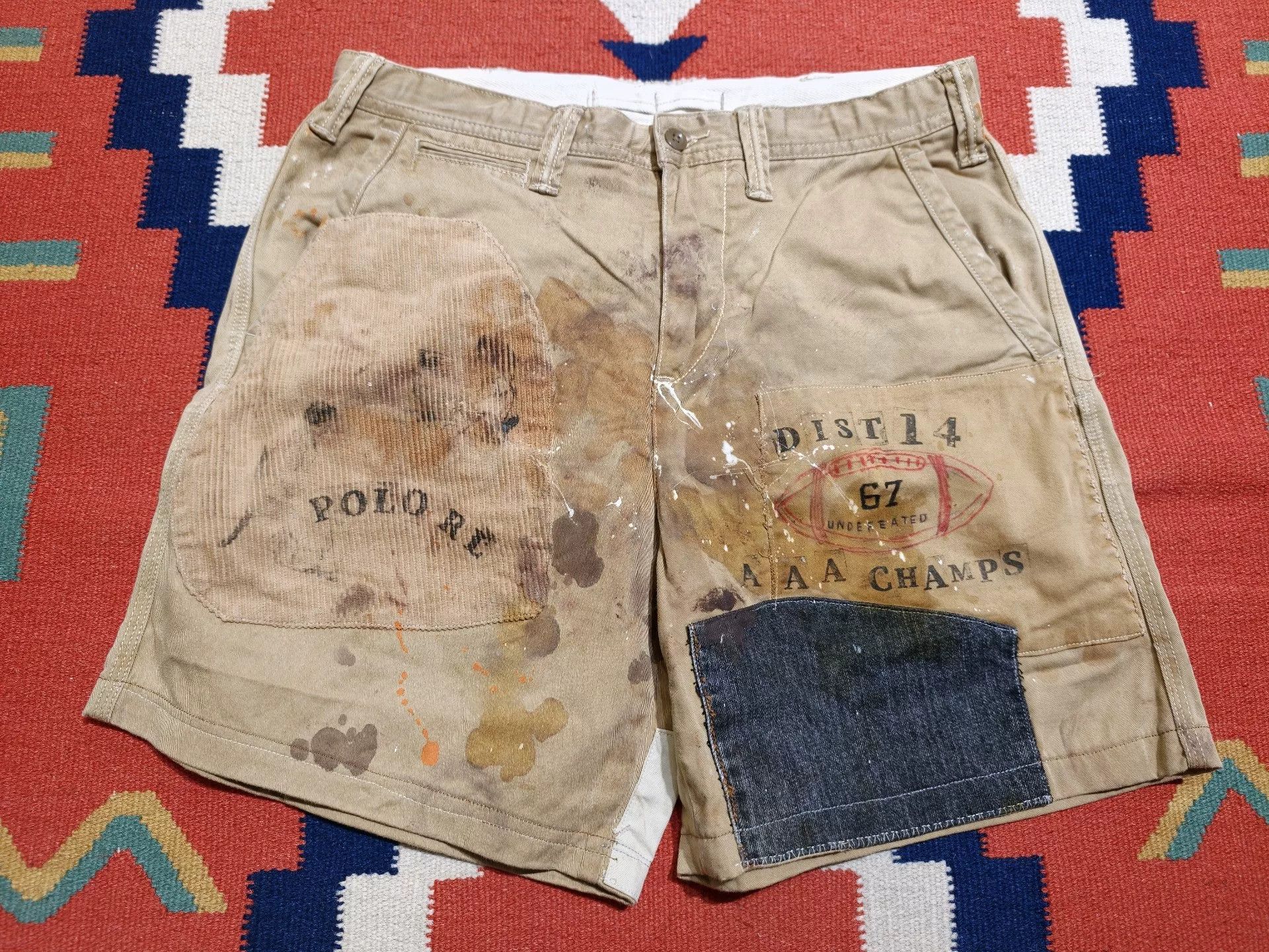Polo Ralph Lauren Ralph Lauren Vintage Remake Cargo Shorts Size US 30 / EU 46 - 1 Thumbnail