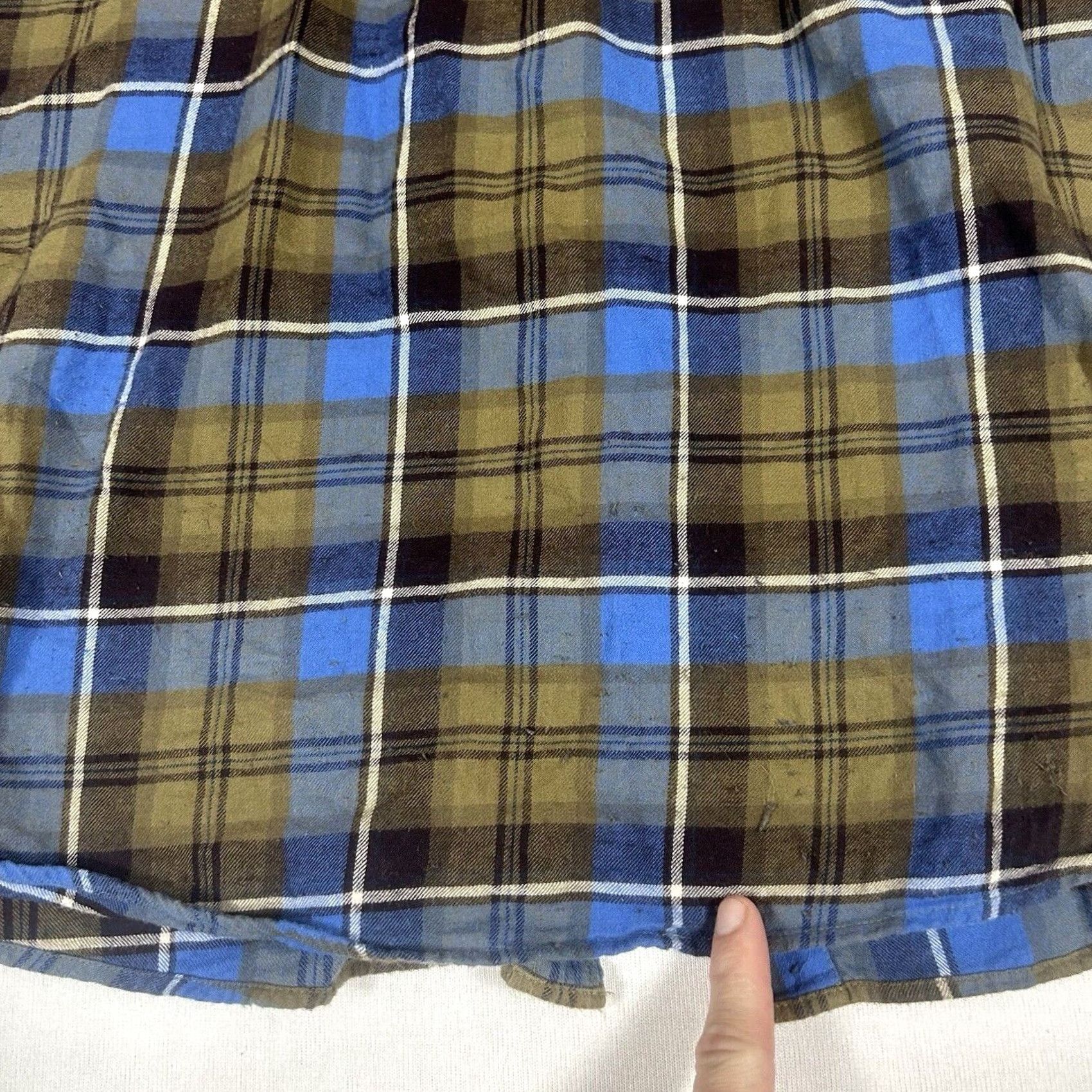 Eddie Bauer Eddie Bauer Mens Button-Up Shirt Plaid Flannel Classic Fit Long Sleeve L/S 2XL Size US XXL / EU 58 / 5 - 7 Thumbnail