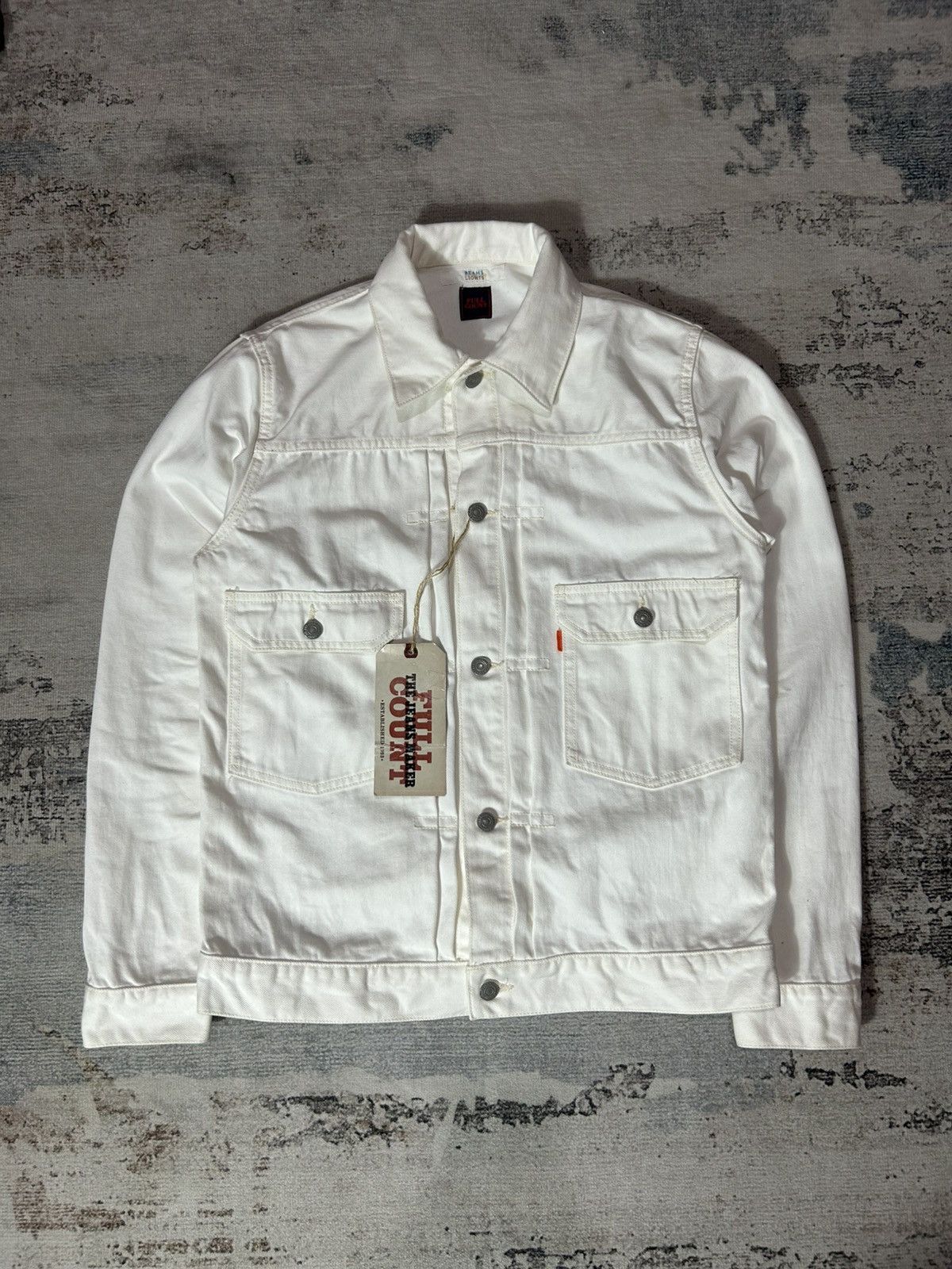 Full Count & Co. 💥BINDING OFFER💥Full count x Beams type 2 white jacket Size US M / EU 48-50 / 2 - 1 Thumbnail