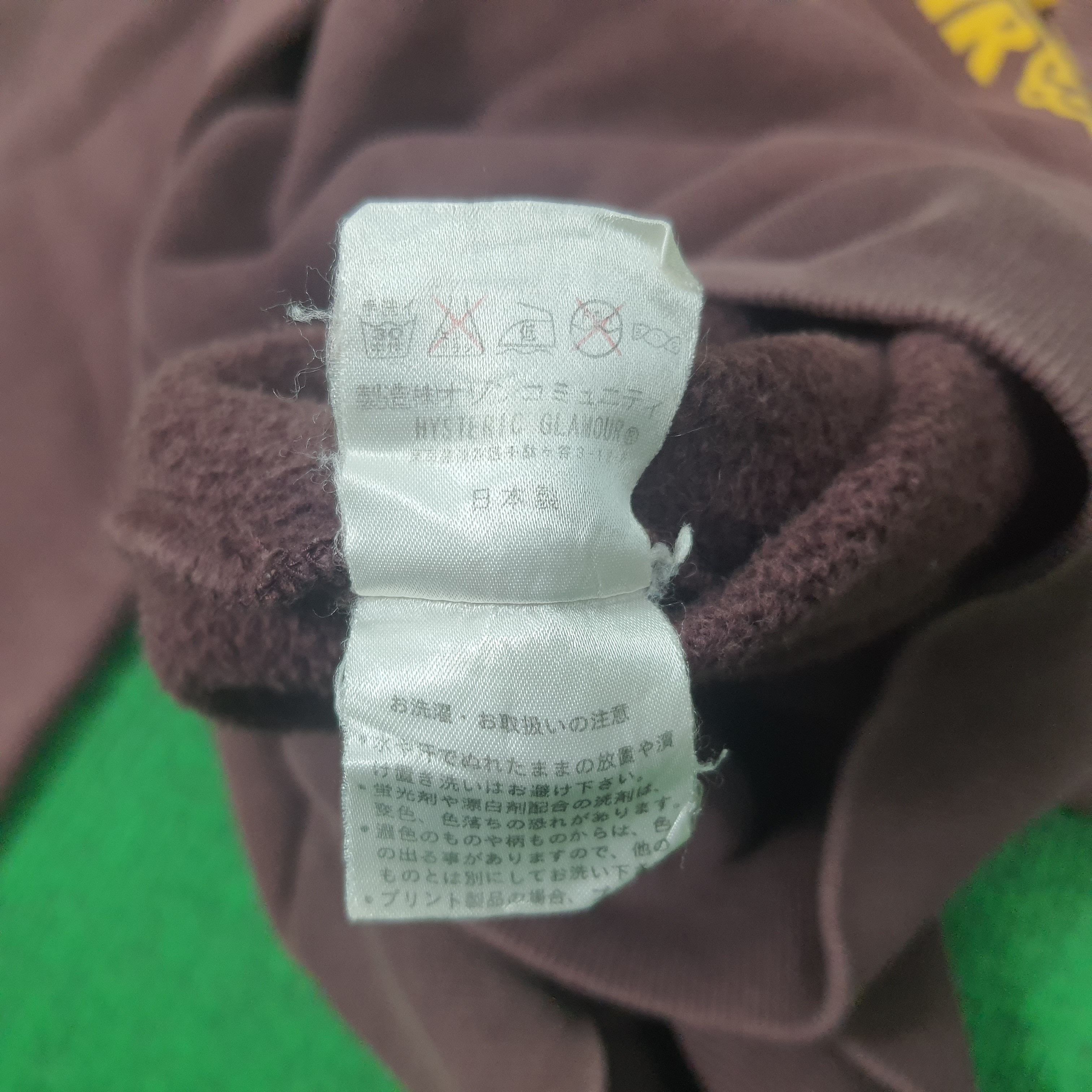 Hysteric Glamour × Japanese Brand Vintage Hysteric Glamour Japanese Brand Sweatshirts Size US S / EU 44-46 / 1 - 7 Thumbnail